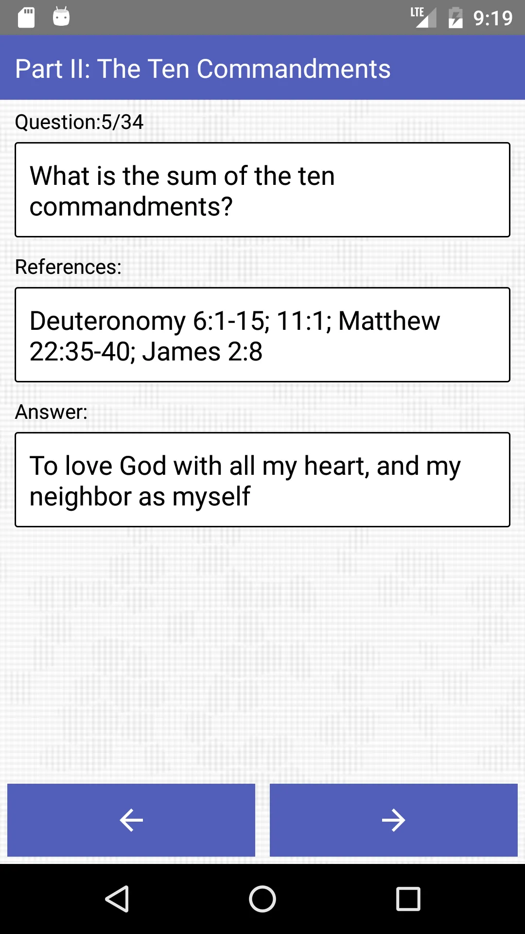 Catechizer 2 | Indus Appstore | Screenshot