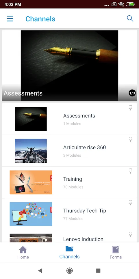 Learn With Lenovo | Indus Appstore | Screenshot