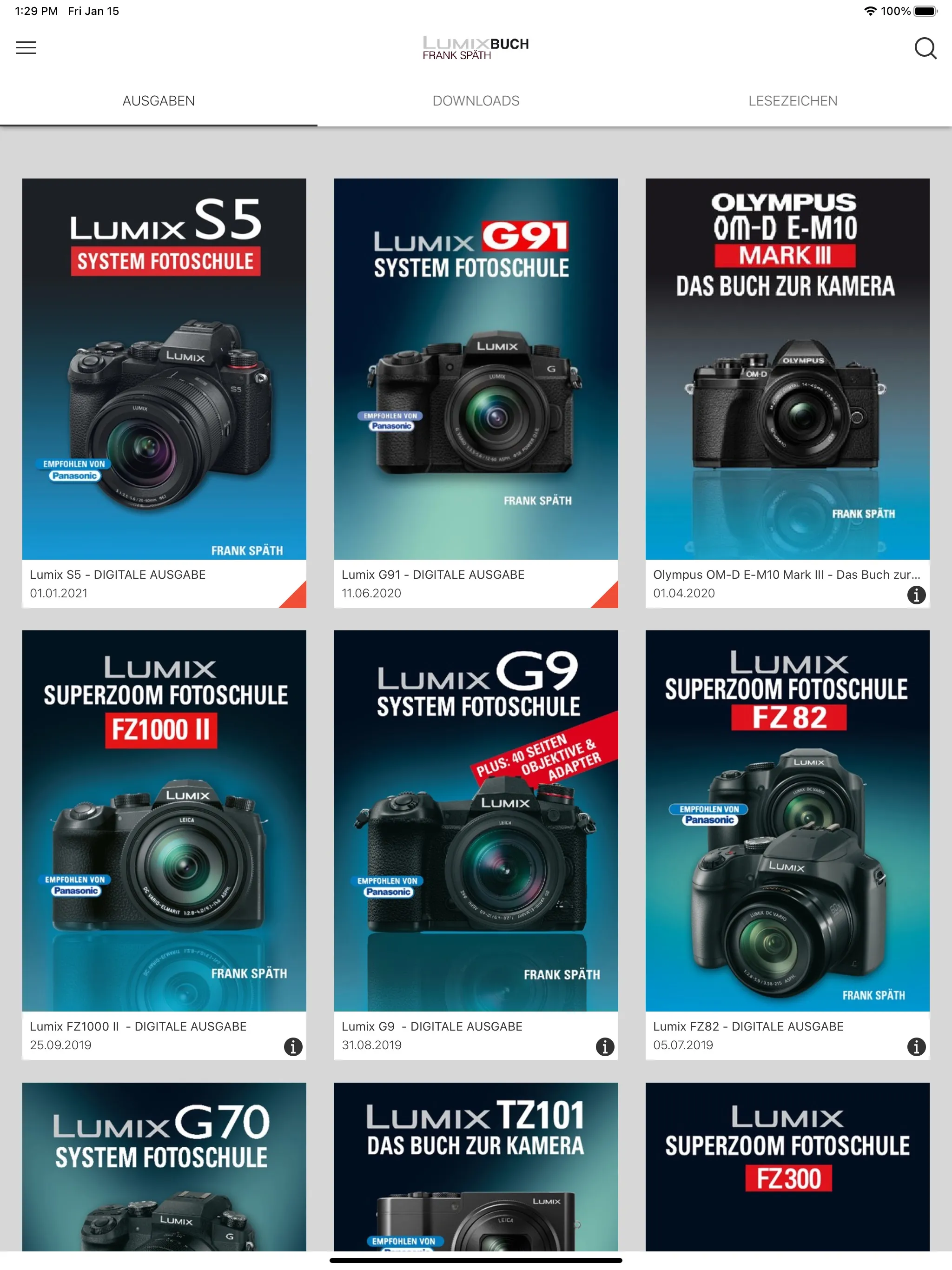 Lumix Buch | Indus Appstore | Screenshot