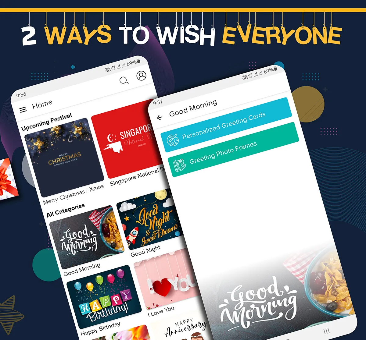 All Wishes & Greetings Maker | Indus Appstore | Screenshot