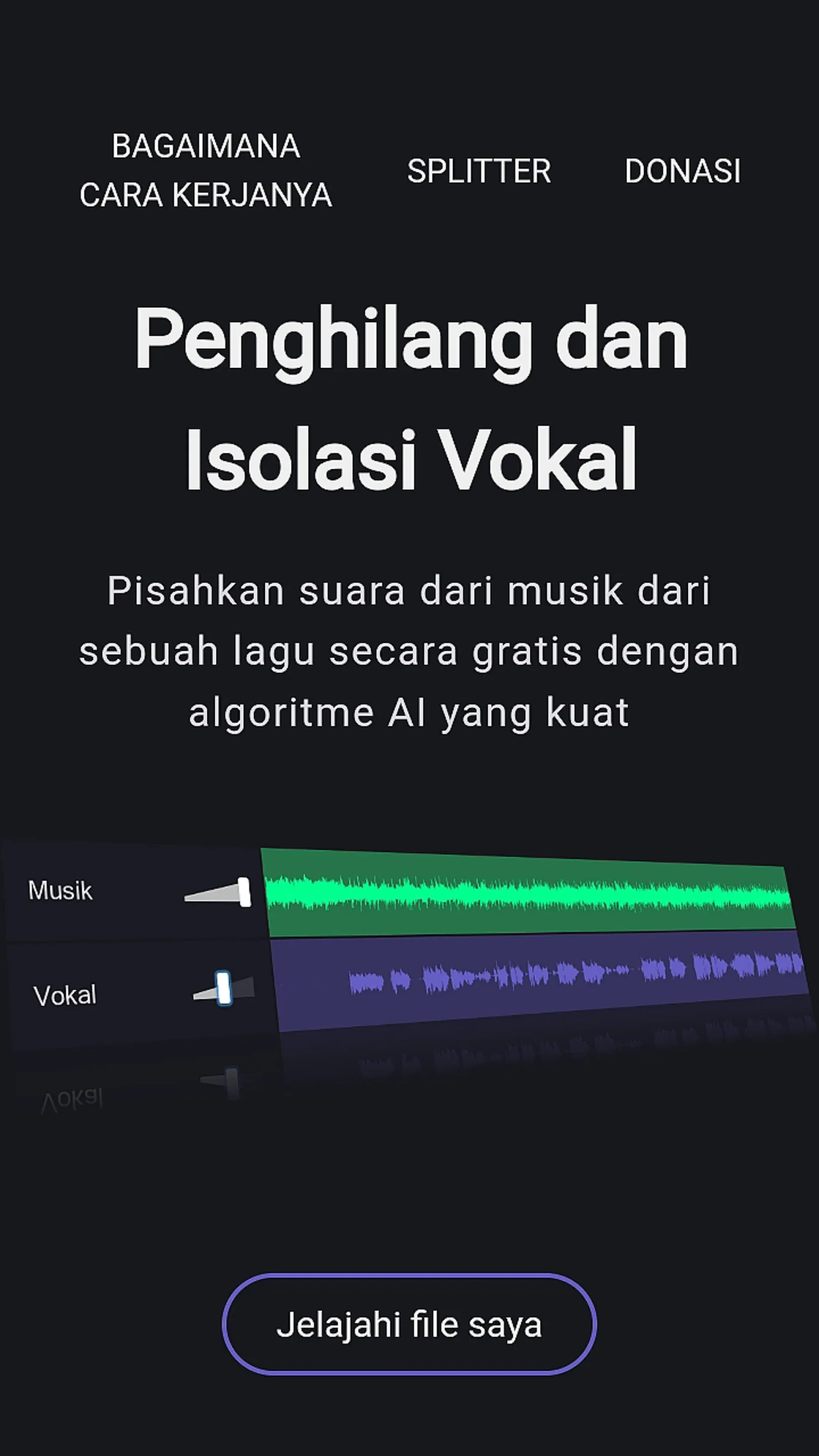 Vocal Remover Mp3 | Indus Appstore | Screenshot