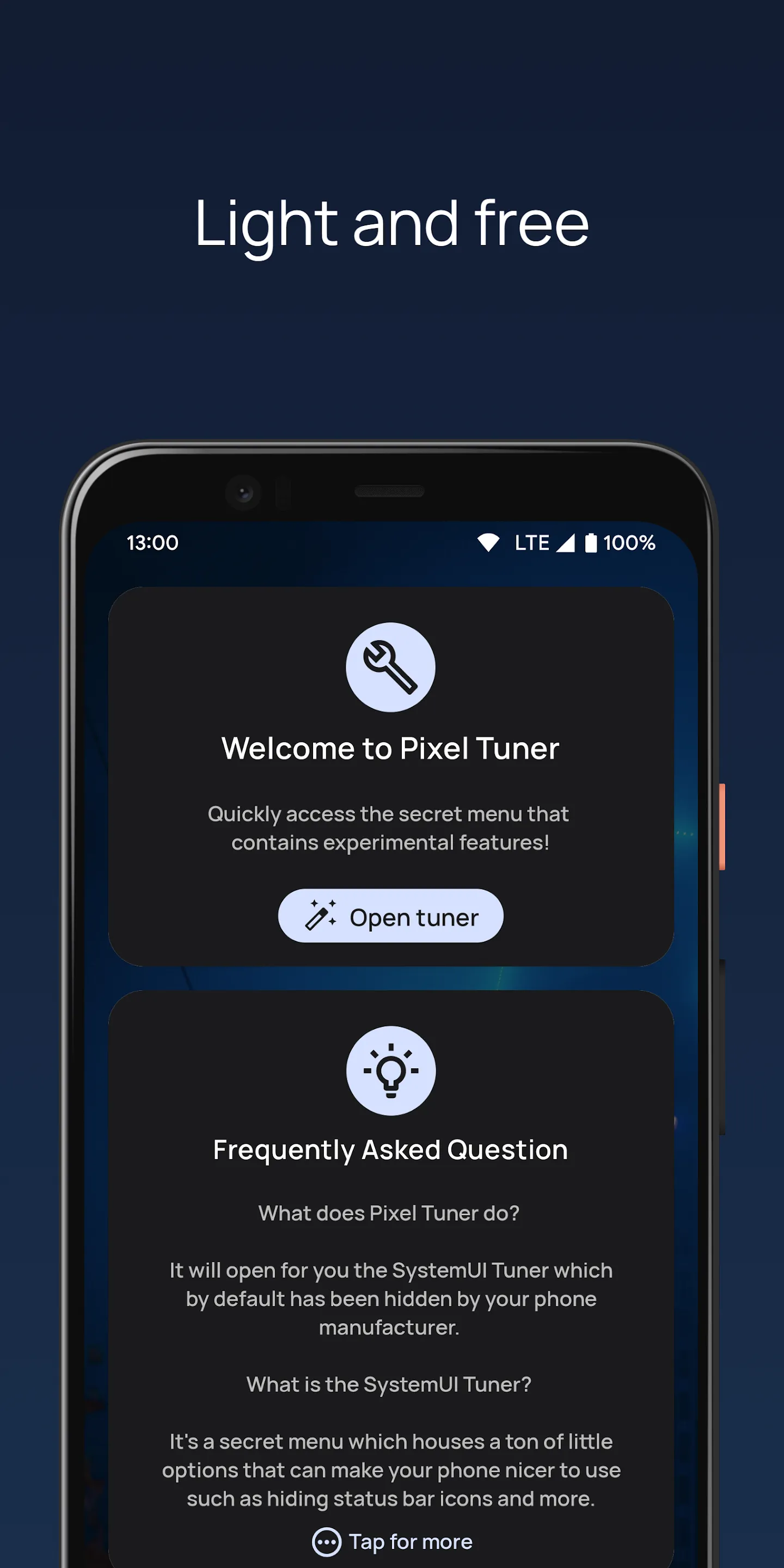 Pixel Tuner - SystemUI Tuner | Indus Appstore | Screenshot