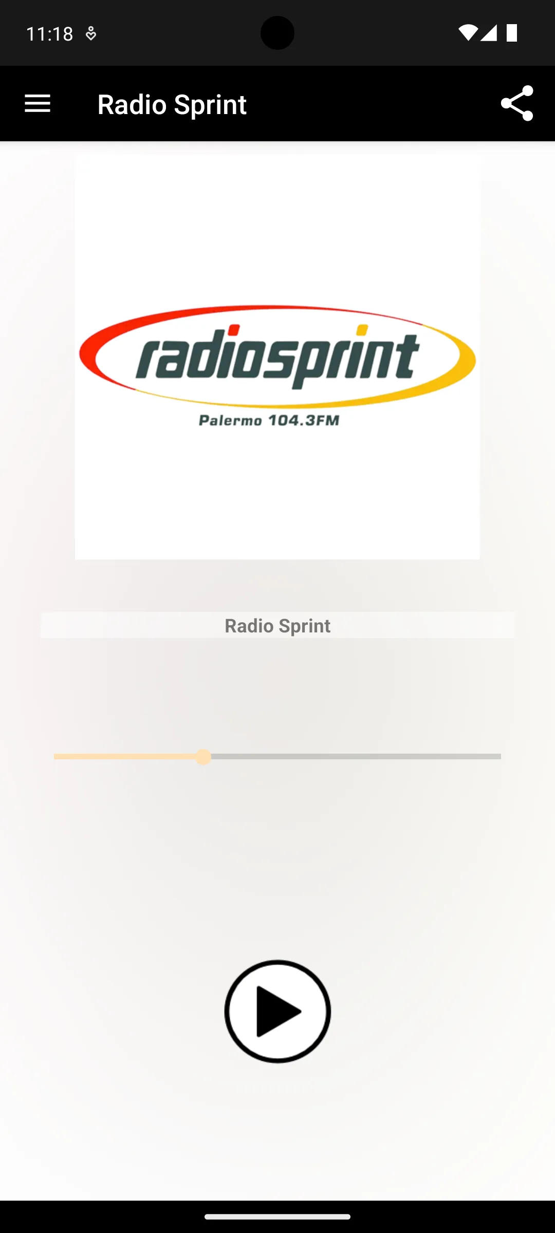 Radio Sprint | Indus Appstore | Screenshot