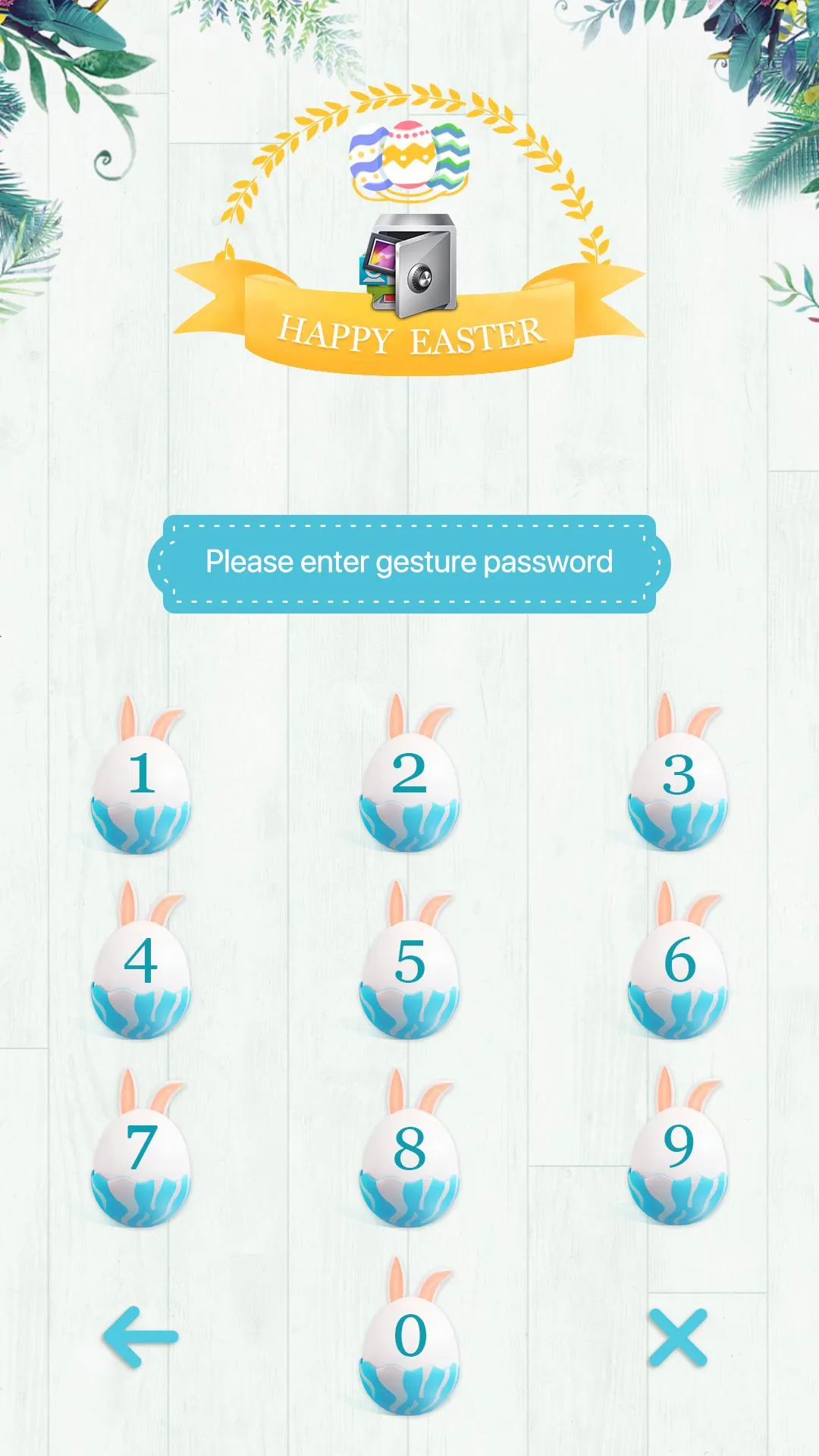 AppLock Theme Easter | Indus Appstore | Screenshot