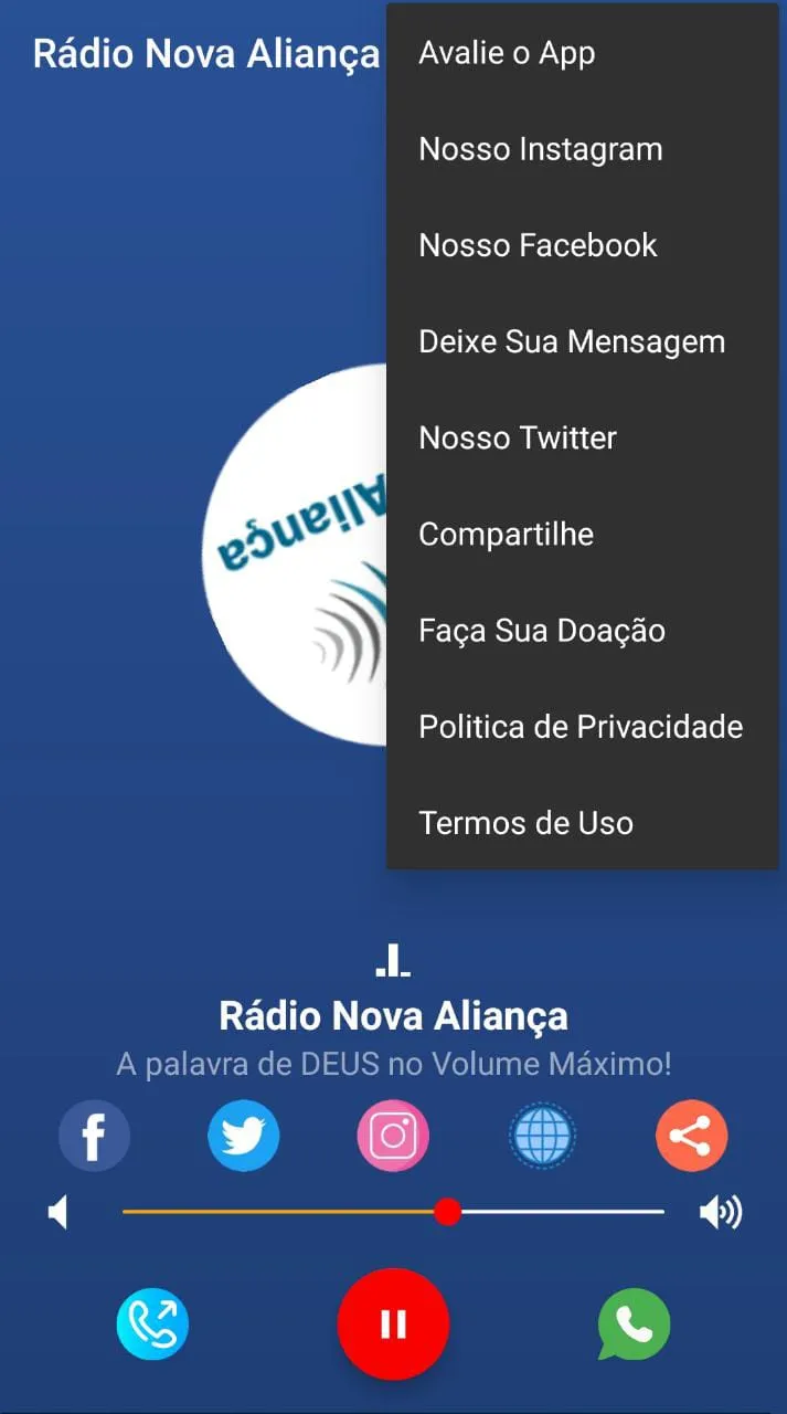 Rádio Nova Aliança | Indus Appstore | Screenshot