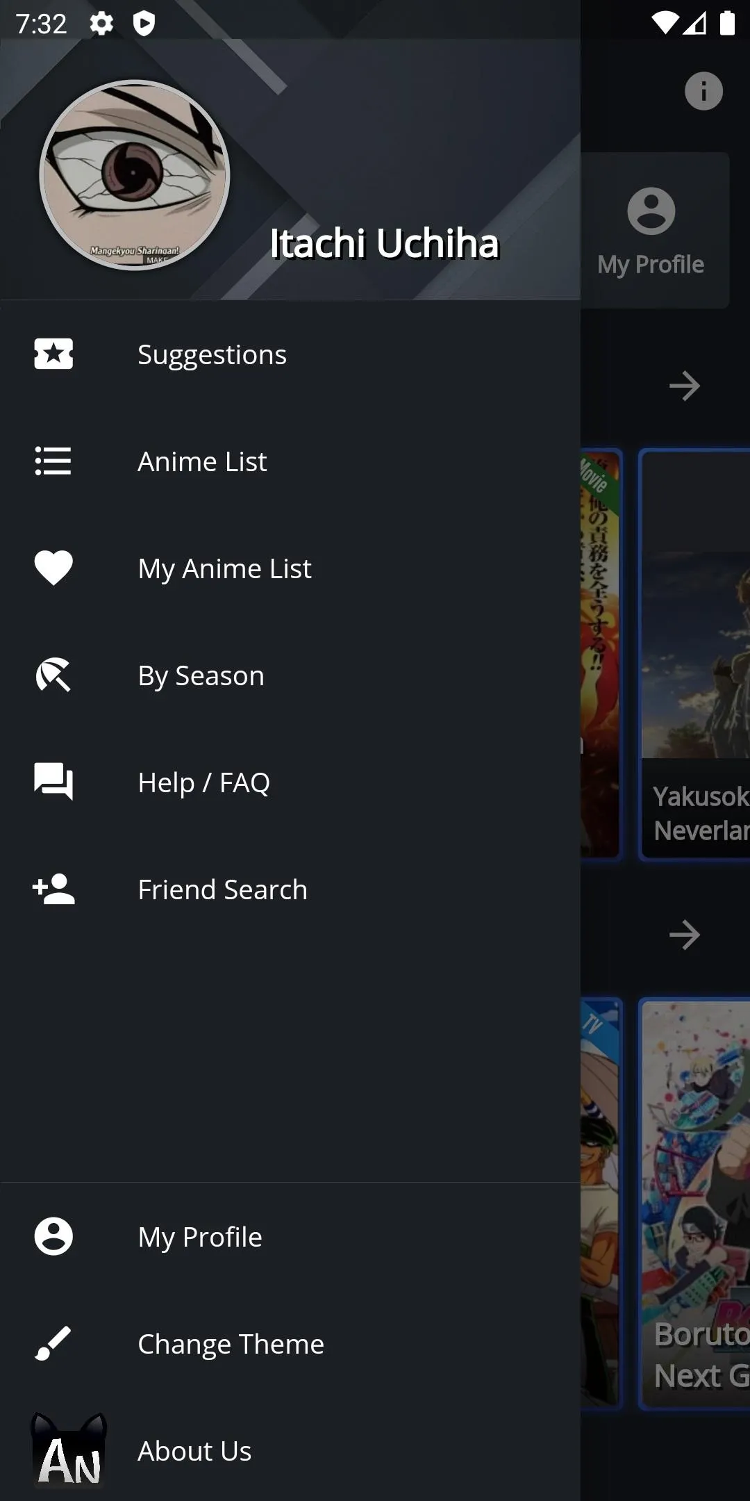 Aninet - Anime list | Indus Appstore | Screenshot