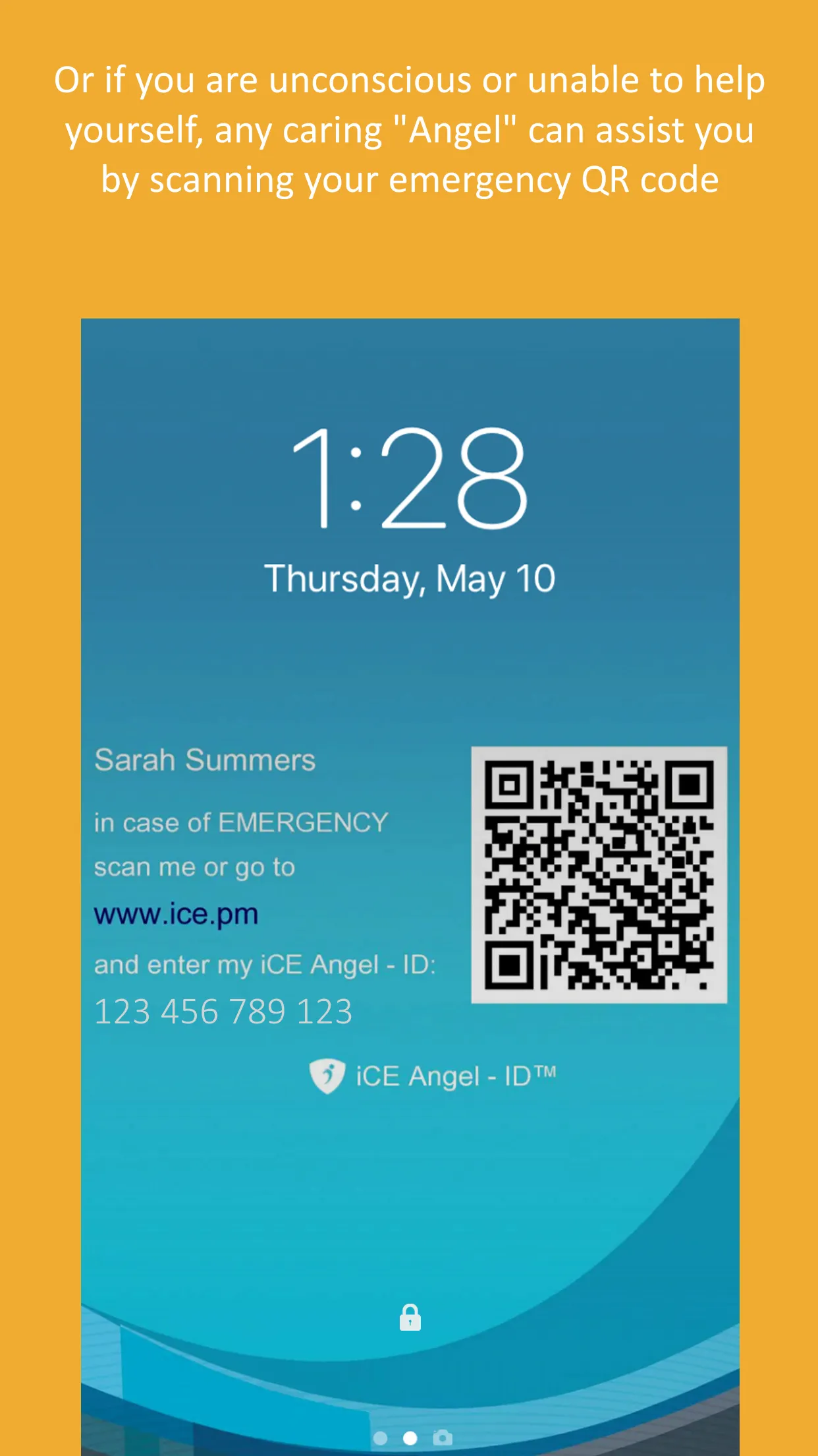 iCE Angel – ID™ Emergency SOS | Indus Appstore | Screenshot