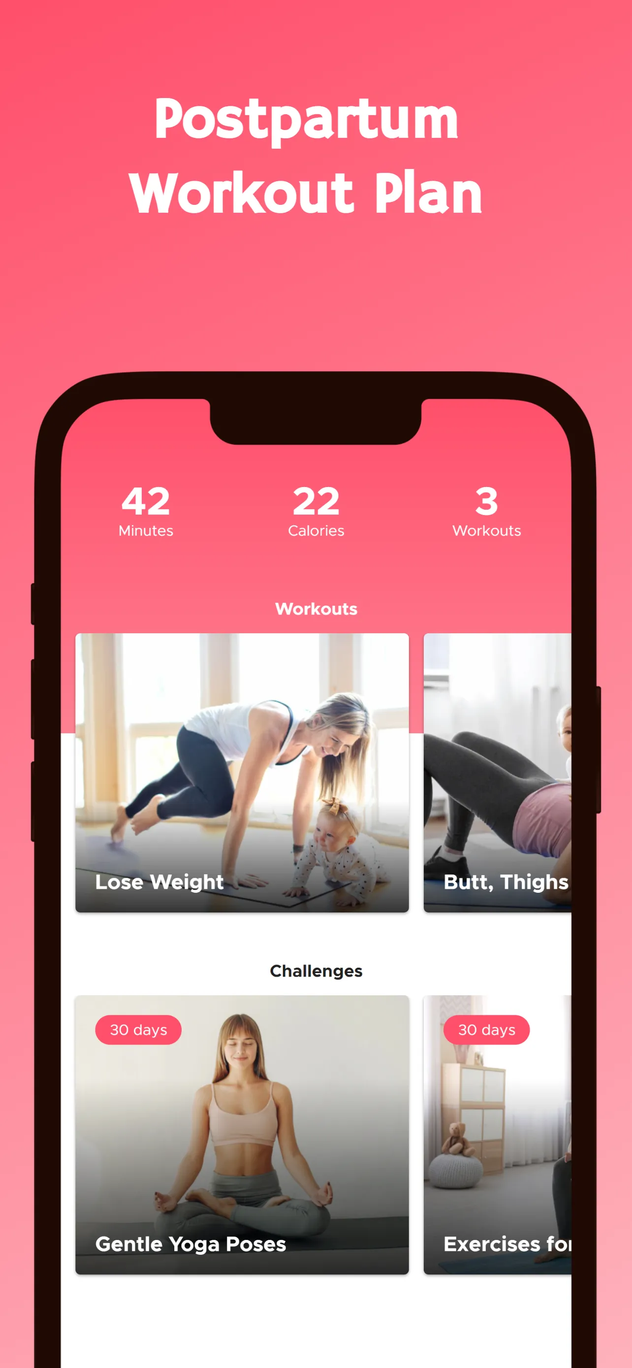 Postnatal Workouts | Indus Appstore | Screenshot