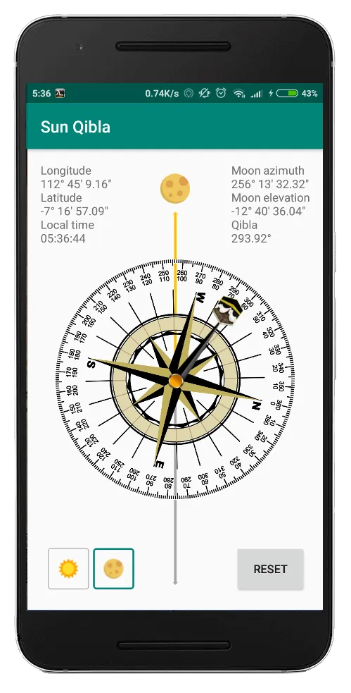 Sun Qibla - Find Qibla using S | Indus Appstore | Screenshot