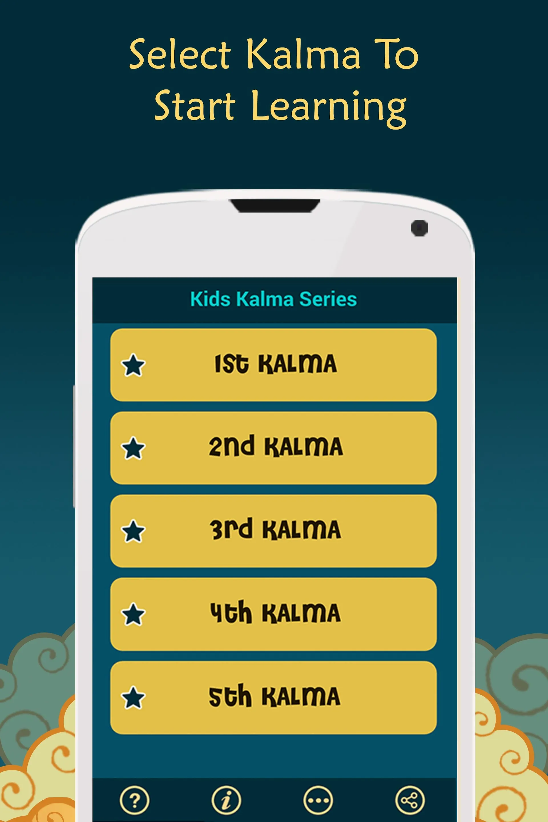 6 Kalma of Islam by Word 2020 | Indus Appstore | Screenshot