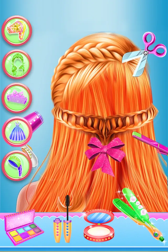 Girls Hairs and Dress Up Games | Indus Appstore | Screenshot