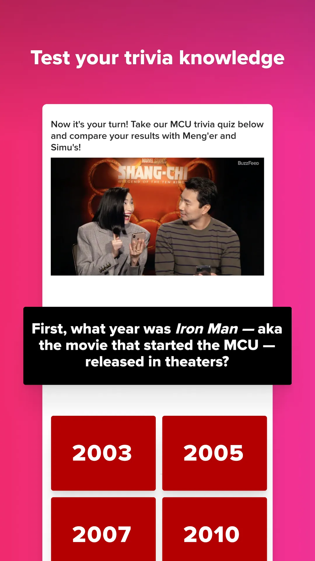 BuzzFeed - Quizzes & News | Indus Appstore | Screenshot