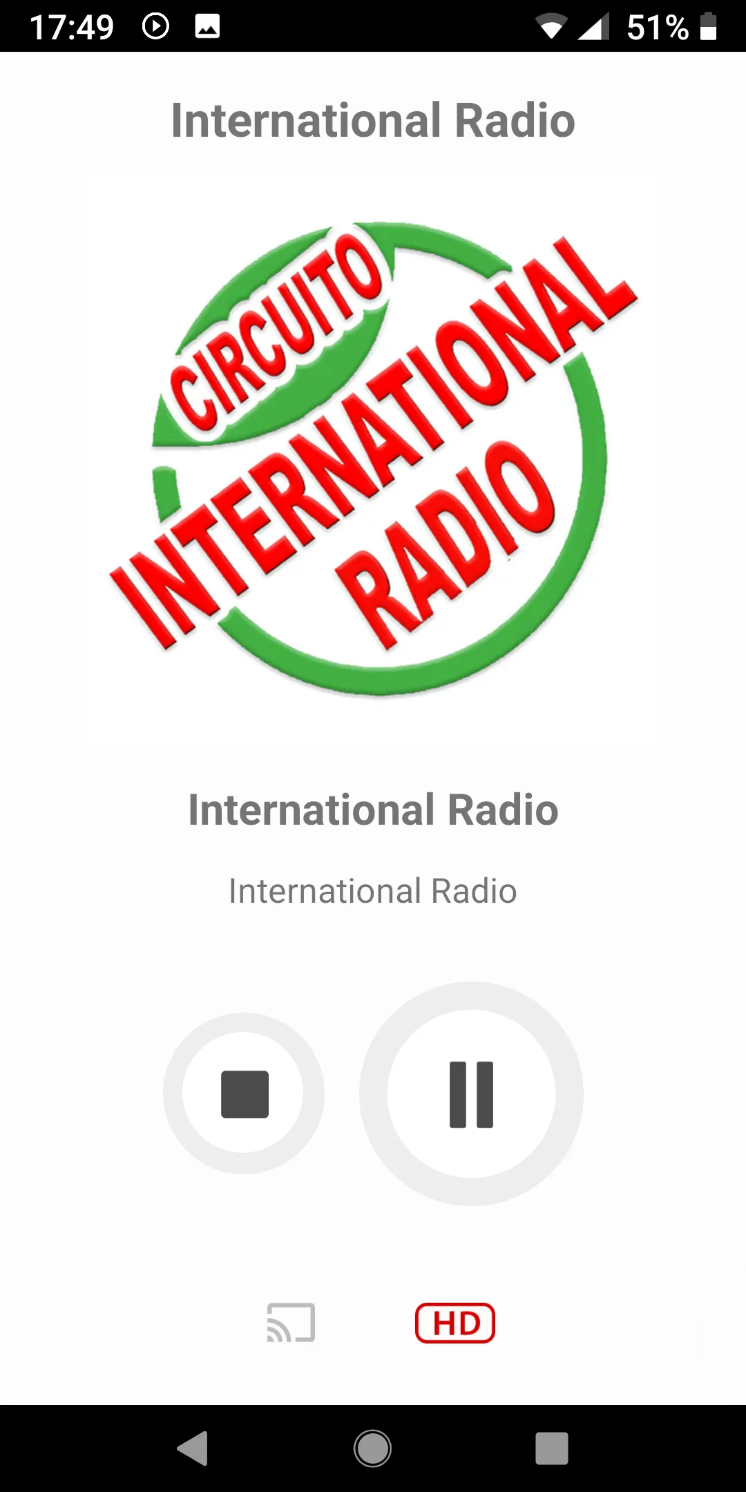 Circuito International Radio | Indus Appstore | Screenshot