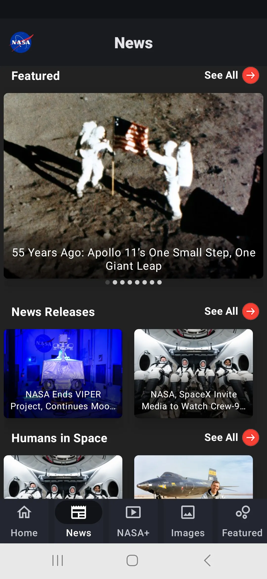 NASA | Indus Appstore | Screenshot