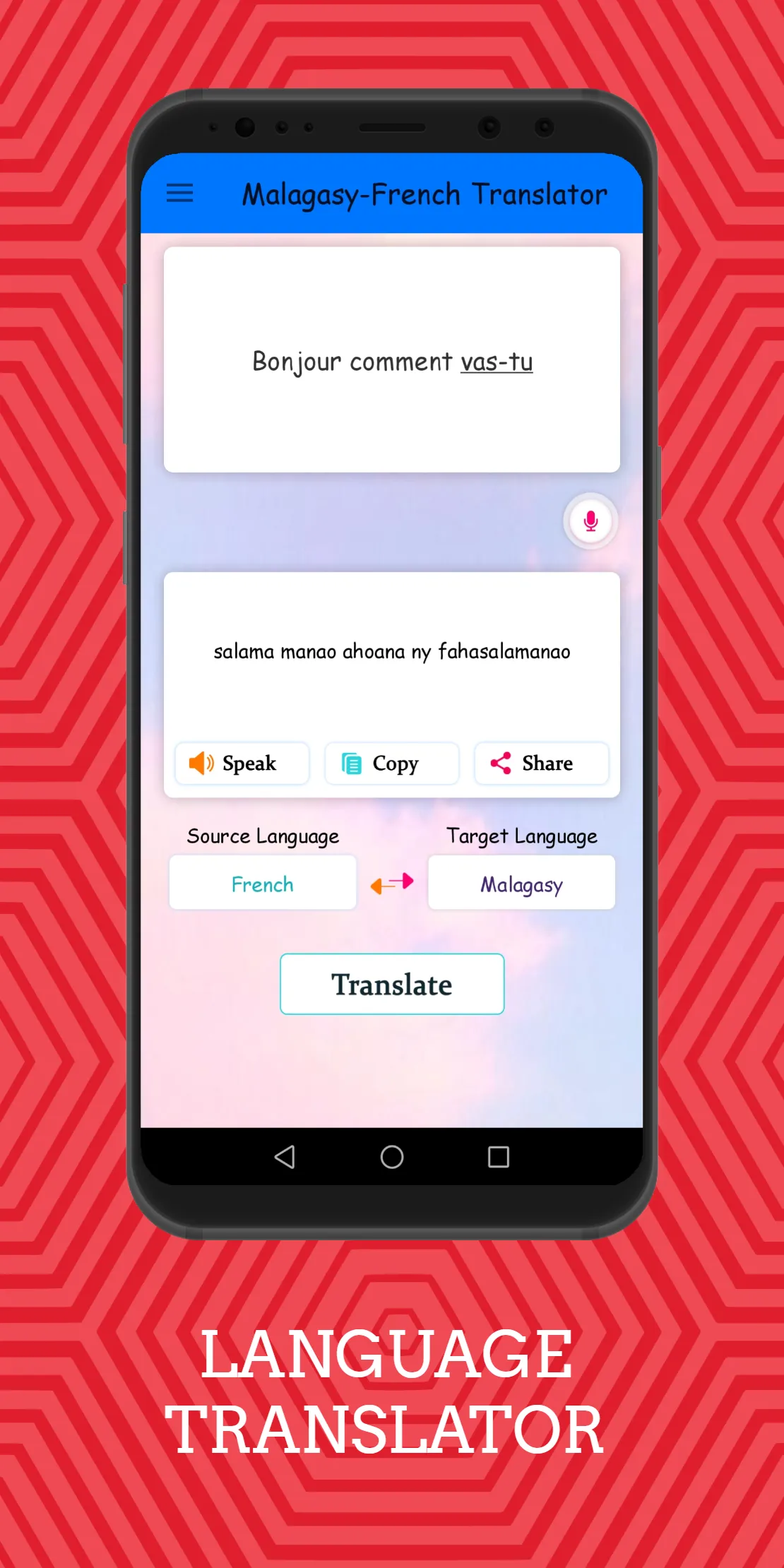 Malagasy - French Translator | Indus Appstore | Screenshot