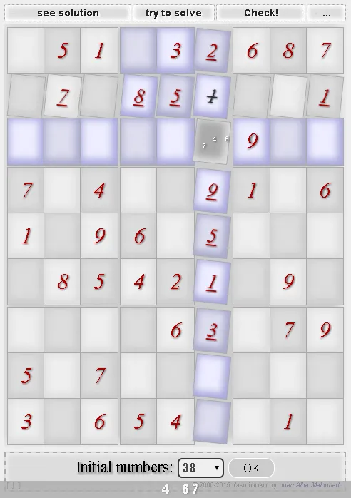 Yasminoku sudoku with solver | Indus Appstore | Screenshot