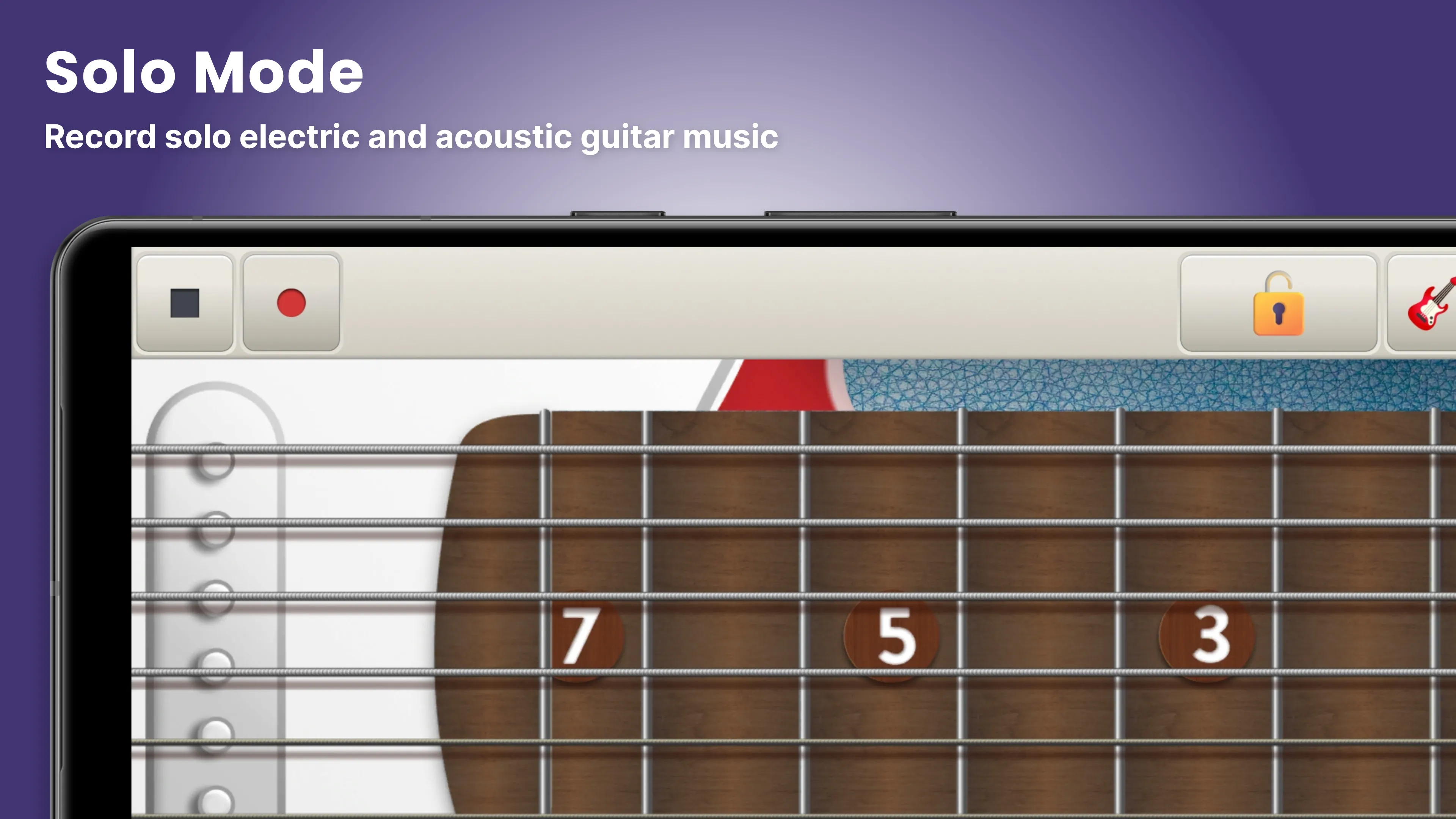 Play Virtual Guitar | Indus Appstore | Screenshot