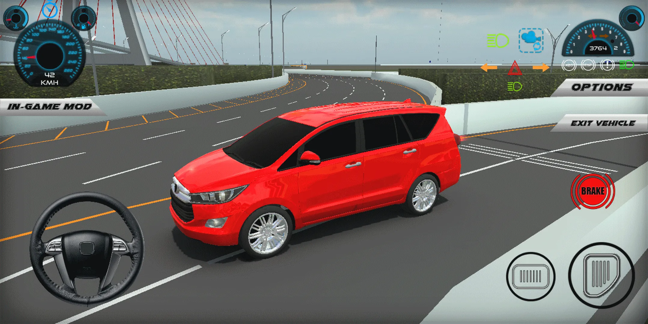 Toyota Innova Car Drift Game | Indus Appstore | Screenshot