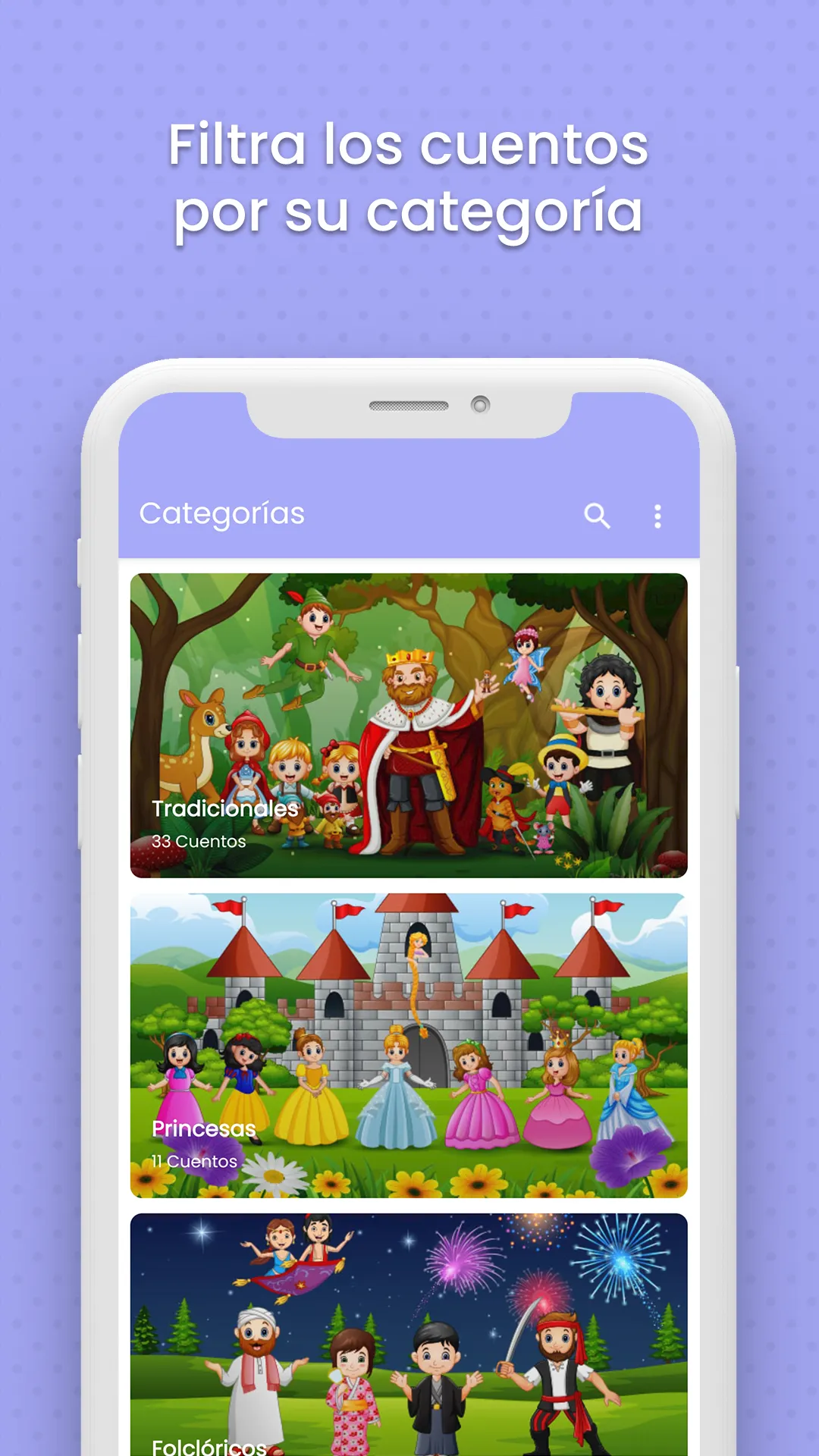 Cuentos infantiles y fábulas | Indus Appstore | Screenshot