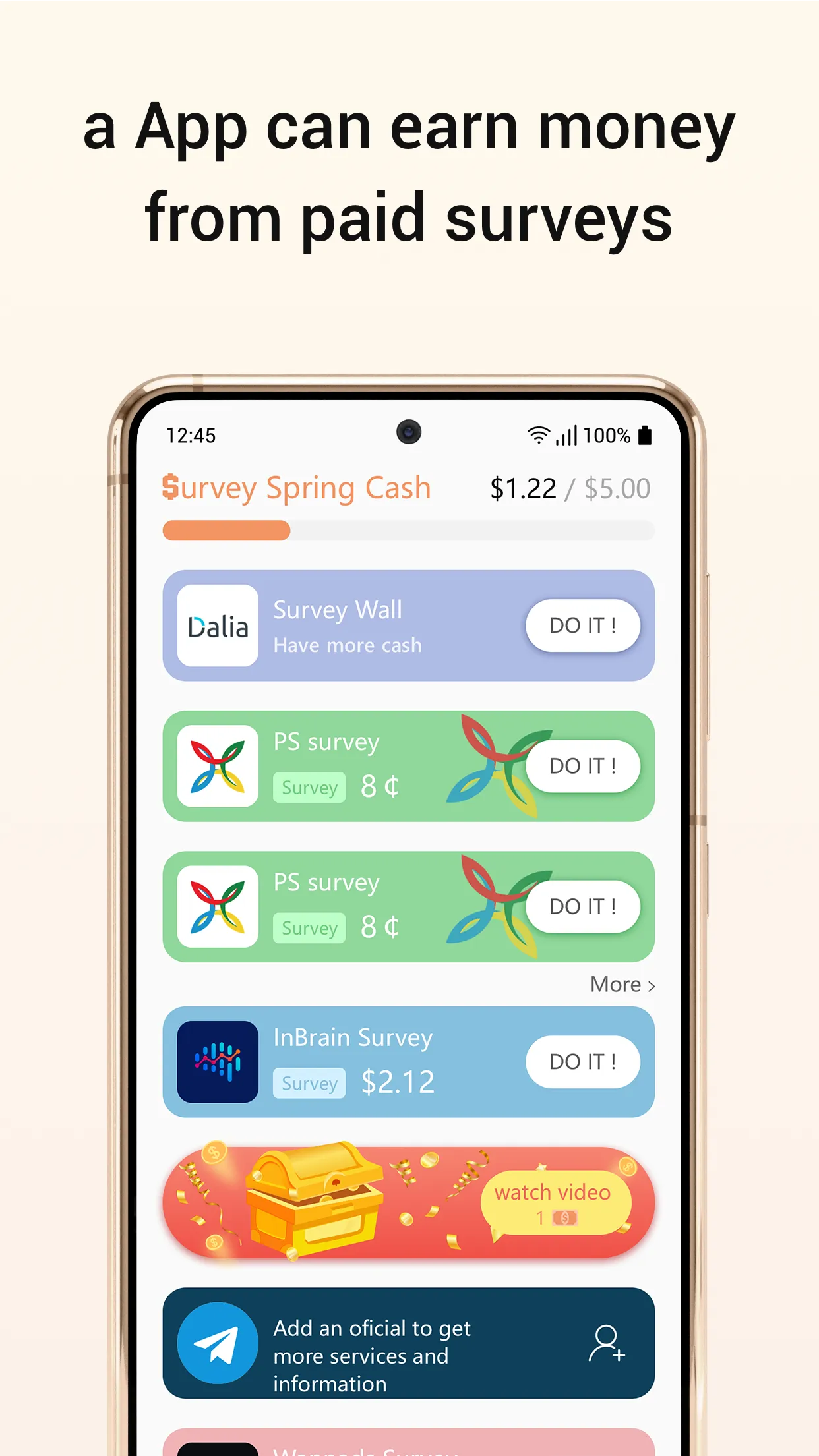 Survey Spring Cash - Earn Cash | Indus Appstore | Screenshot