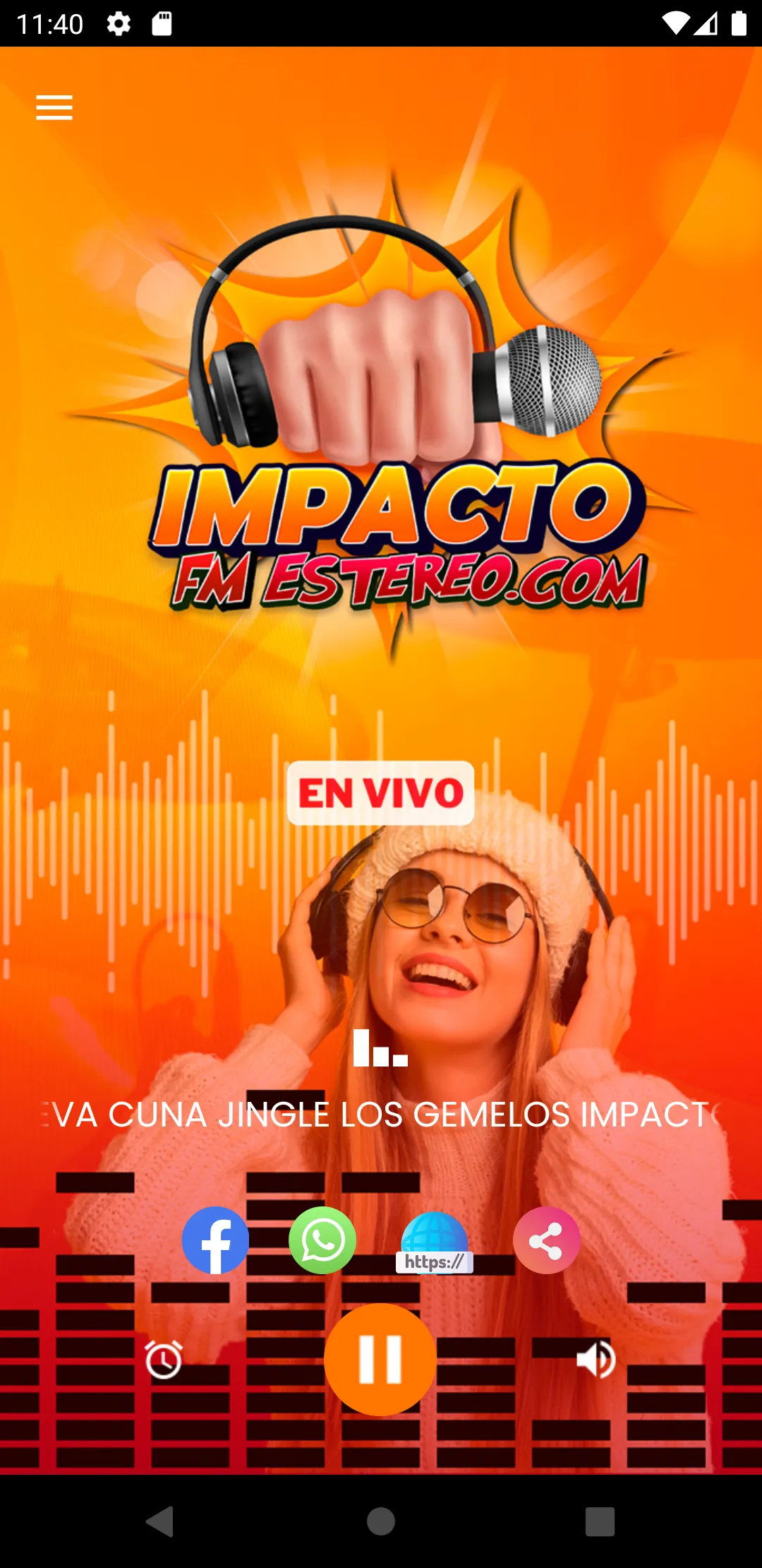 Impacto FM | Indus Appstore | Screenshot