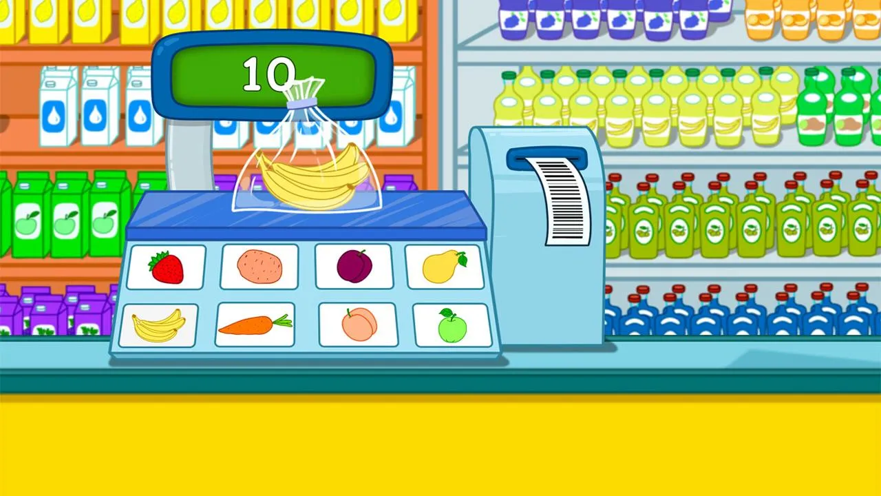 Hippo: Supermarket cashier | Indus Appstore | Screenshot