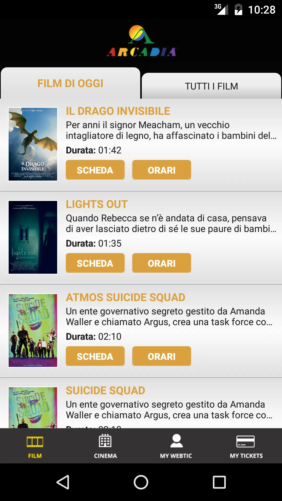 Webtic Arcadia Cinema | Indus Appstore | Screenshot