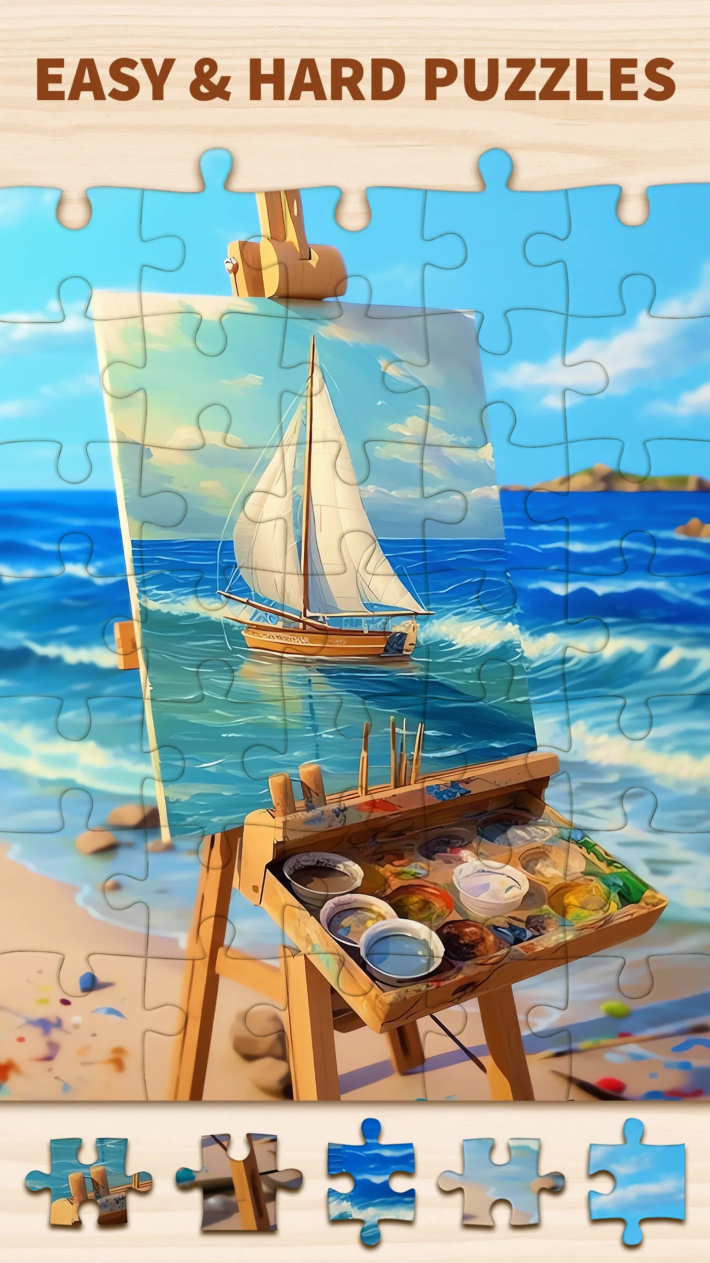 Jigsaw Puzzle: HD Puzzles Game | Indus Appstore | Screenshot