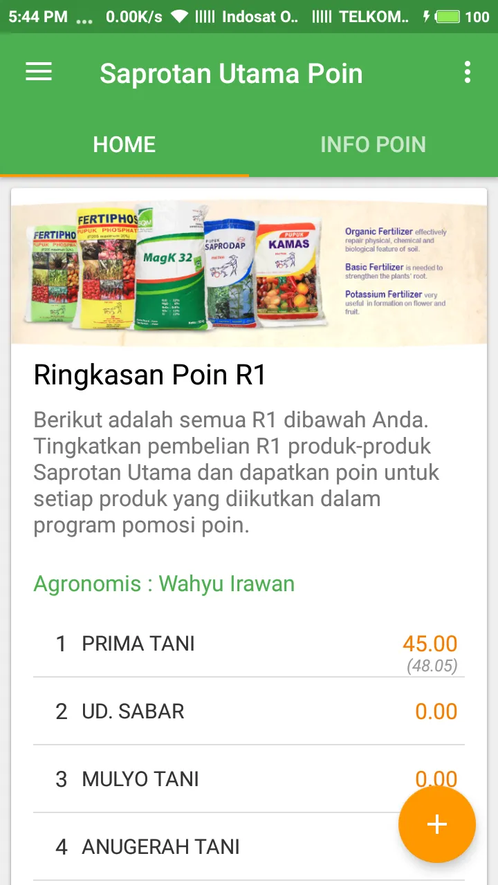 Saprotan Utama Points | Indus Appstore | Screenshot