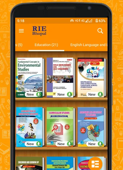 RIE Bhopal Digital Library | Indus Appstore | Screenshot