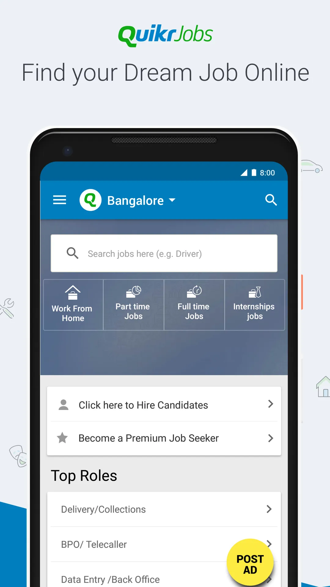 Quikr: Homes, Jobs, Cars Etc | Indus Appstore | Screenshot