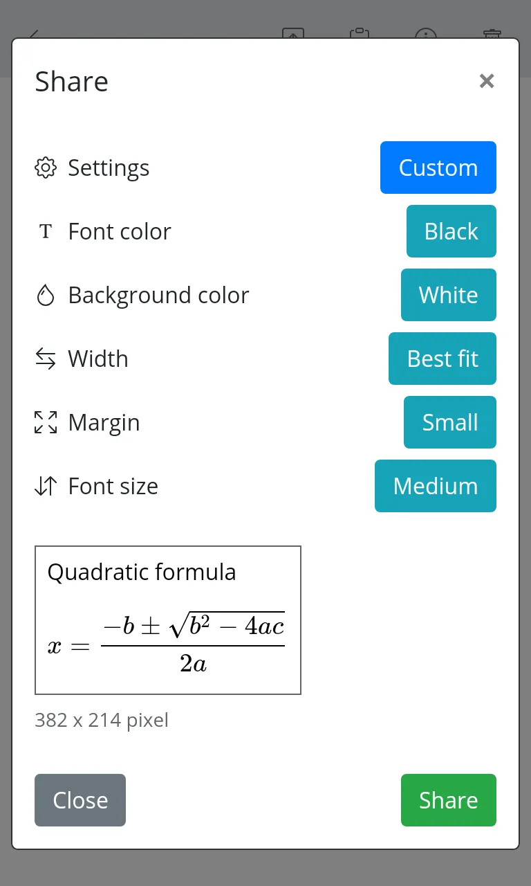 TeXEditor LaTeX Math Flashcard | Indus Appstore | Screenshot