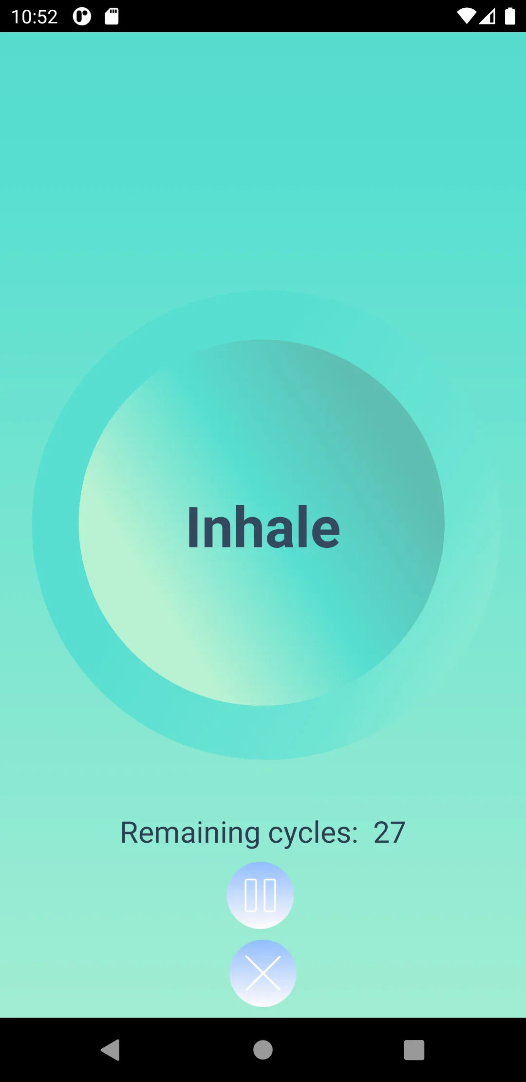 Reduce Stress with Breathing | Indus Appstore | Screenshot