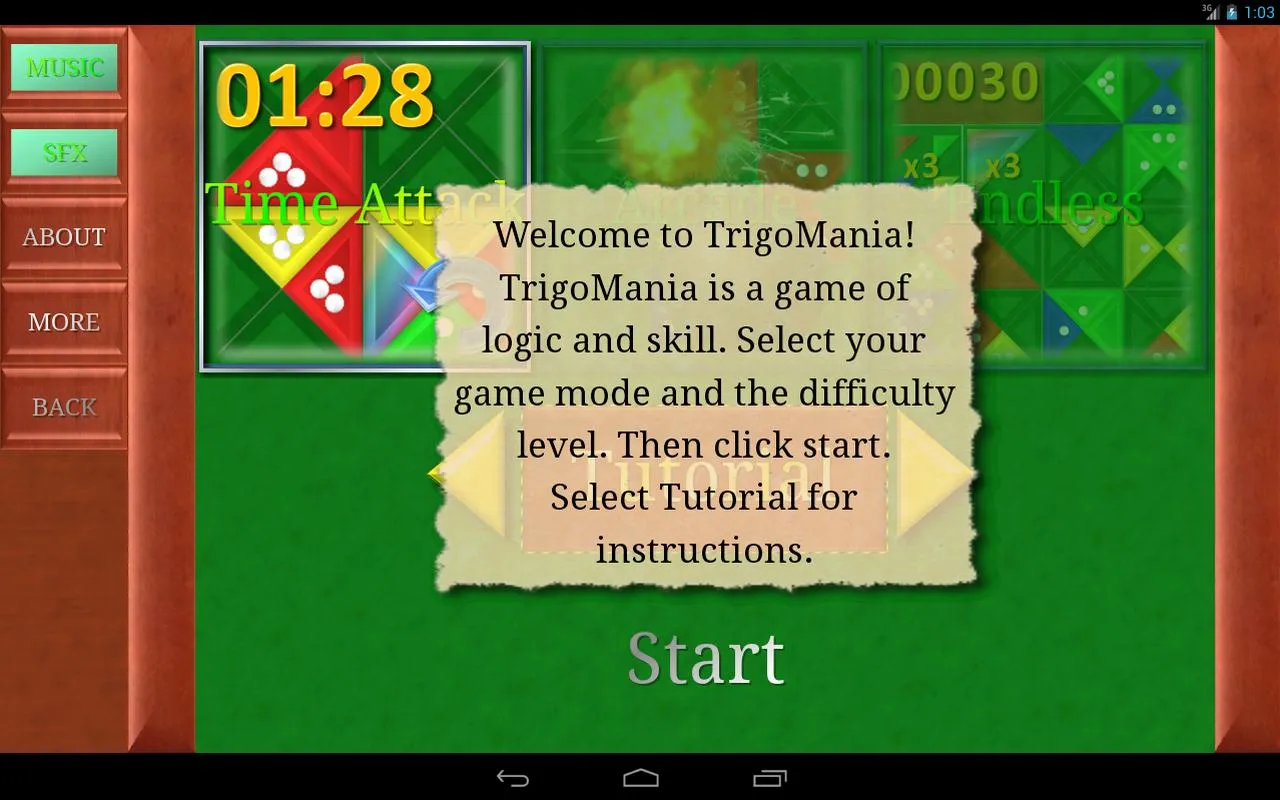 TrigoMania Triangular Dominoes | Indus Appstore | Screenshot