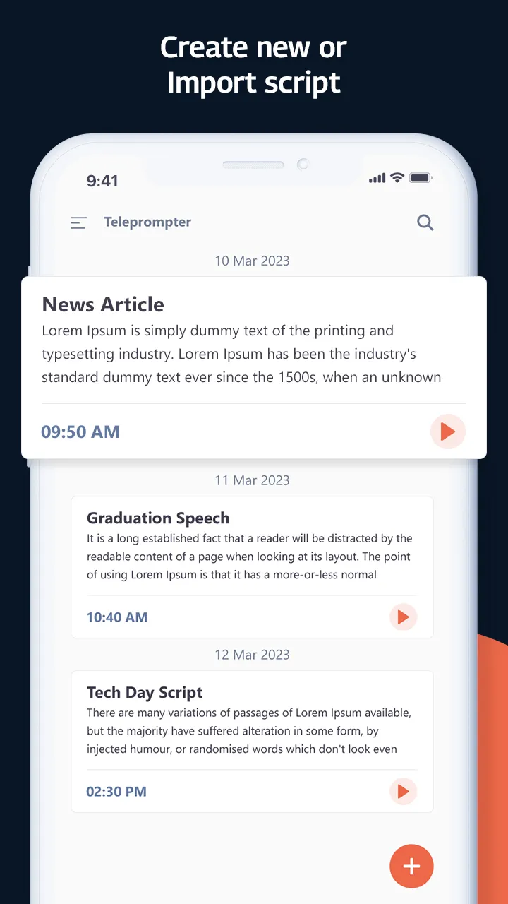 Teleprompter - Video Recording | Indus Appstore | Screenshot