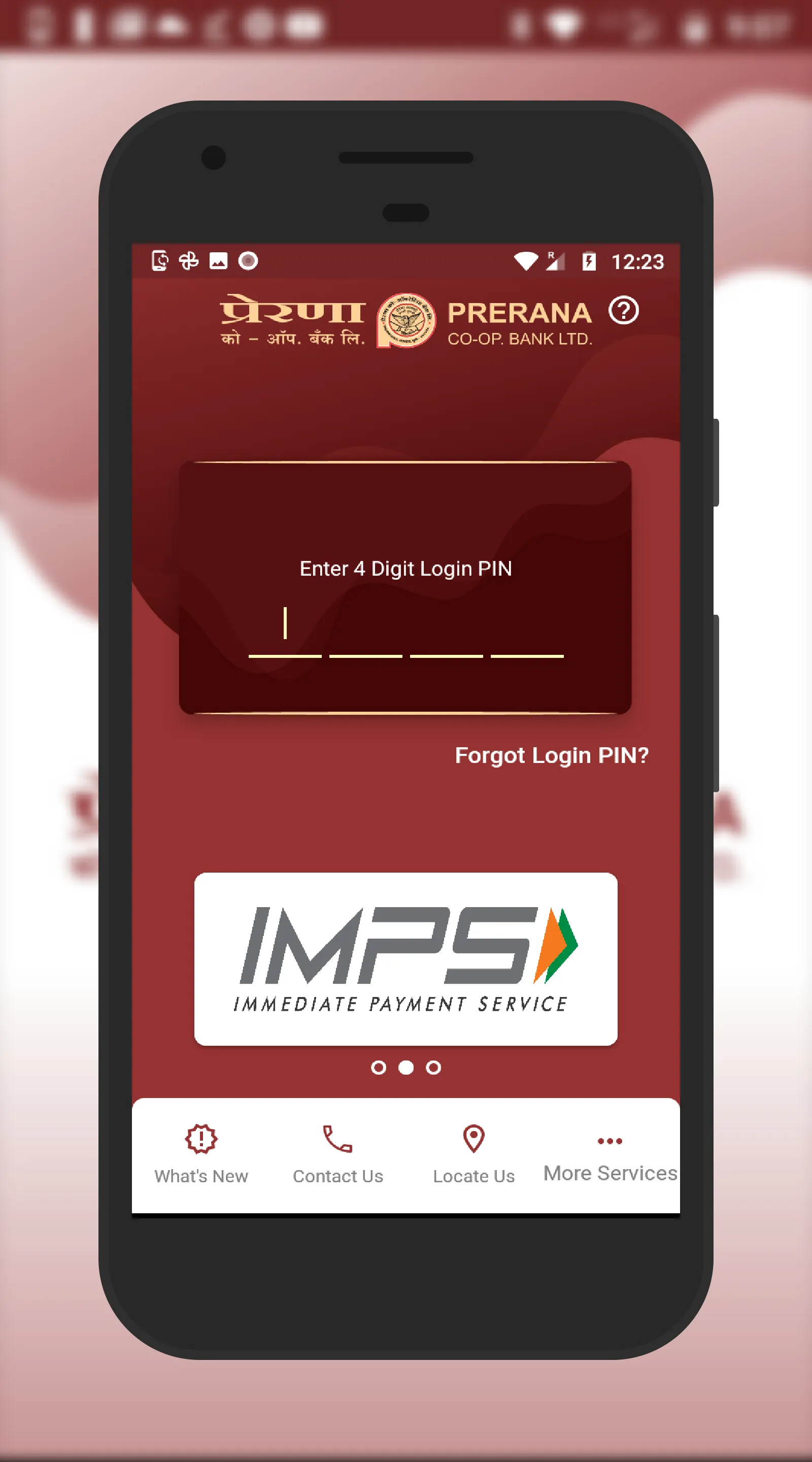 PRERANA CO OP BANK LTD | Indus Appstore | Screenshot