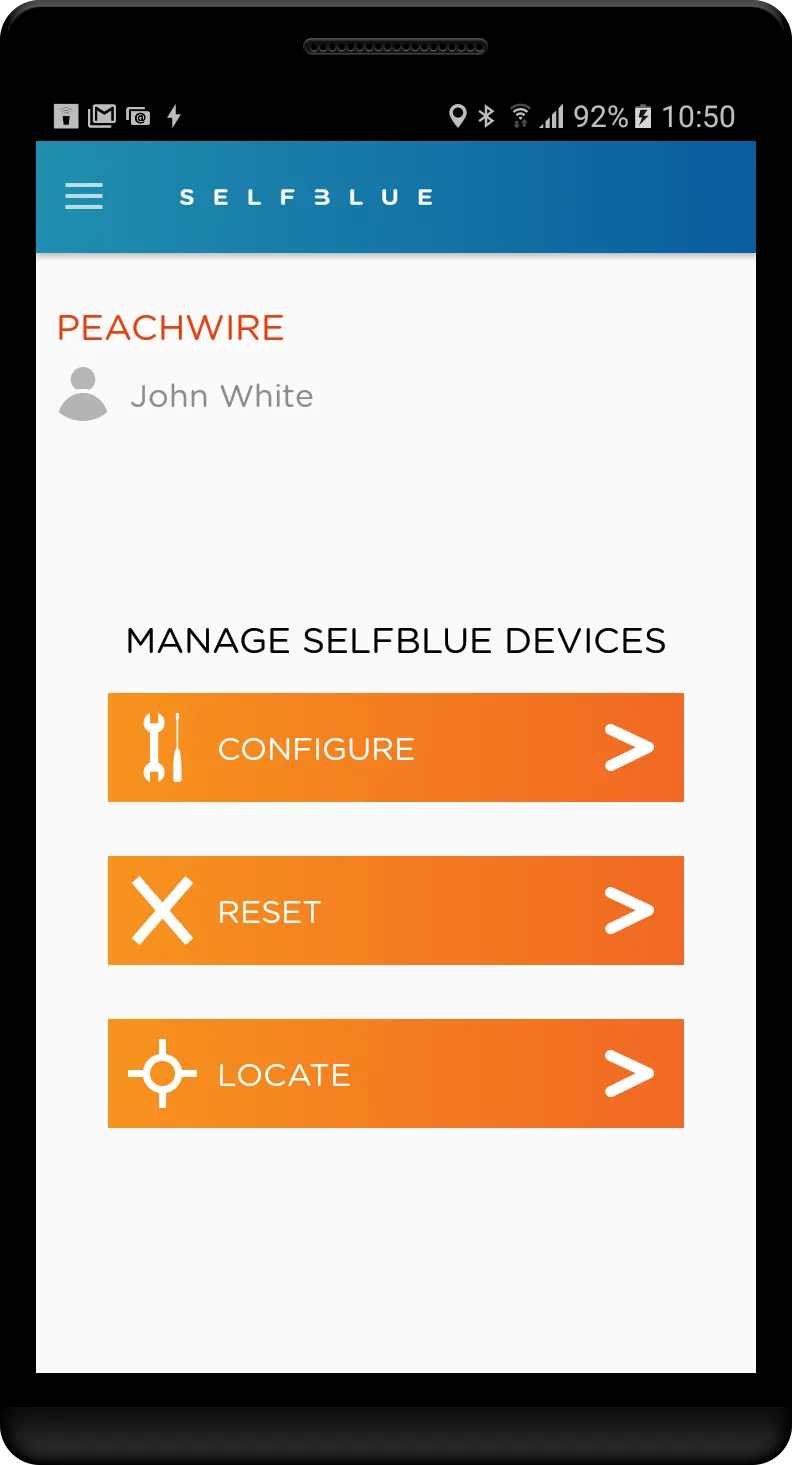 SelfBlueConfig | Indus Appstore | Screenshot