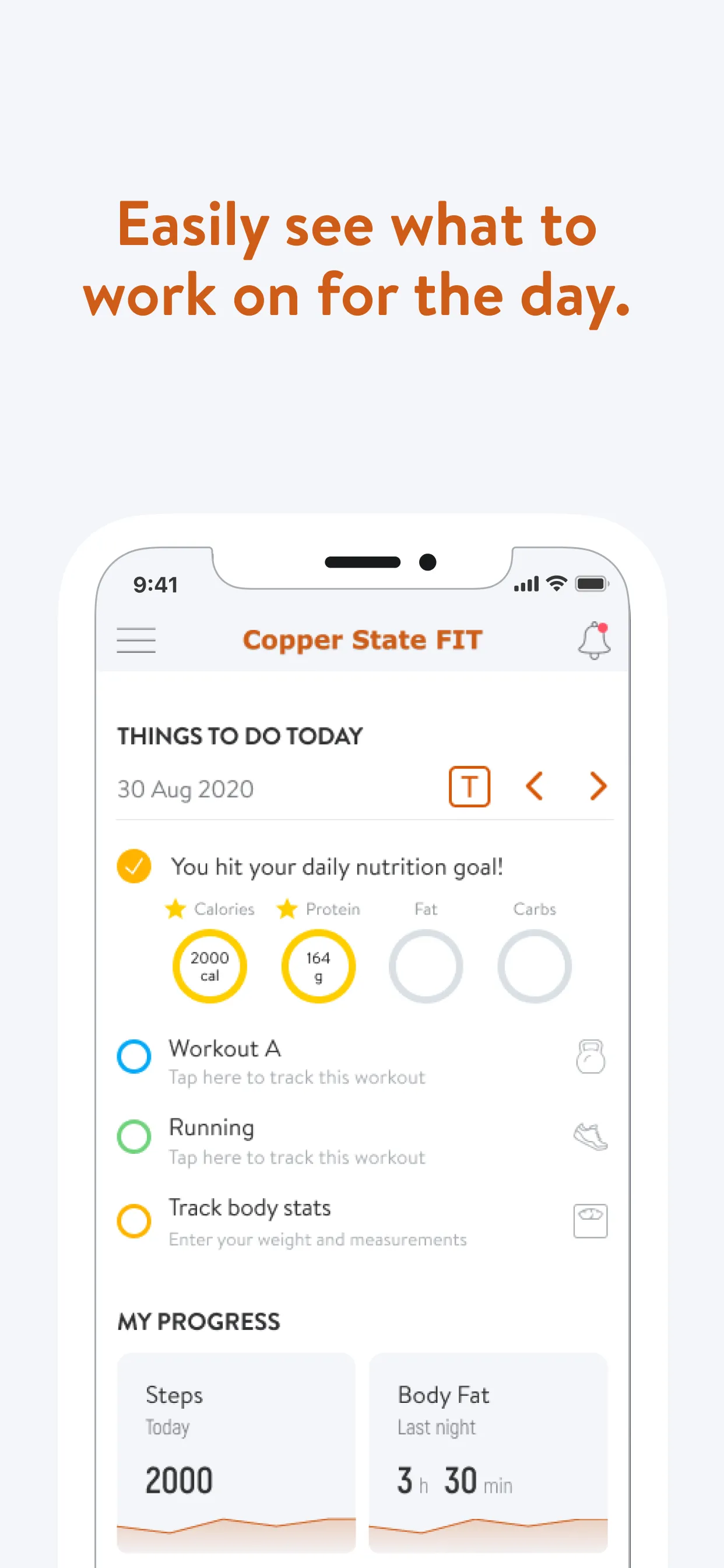 Copper State FIT | Indus Appstore | Screenshot