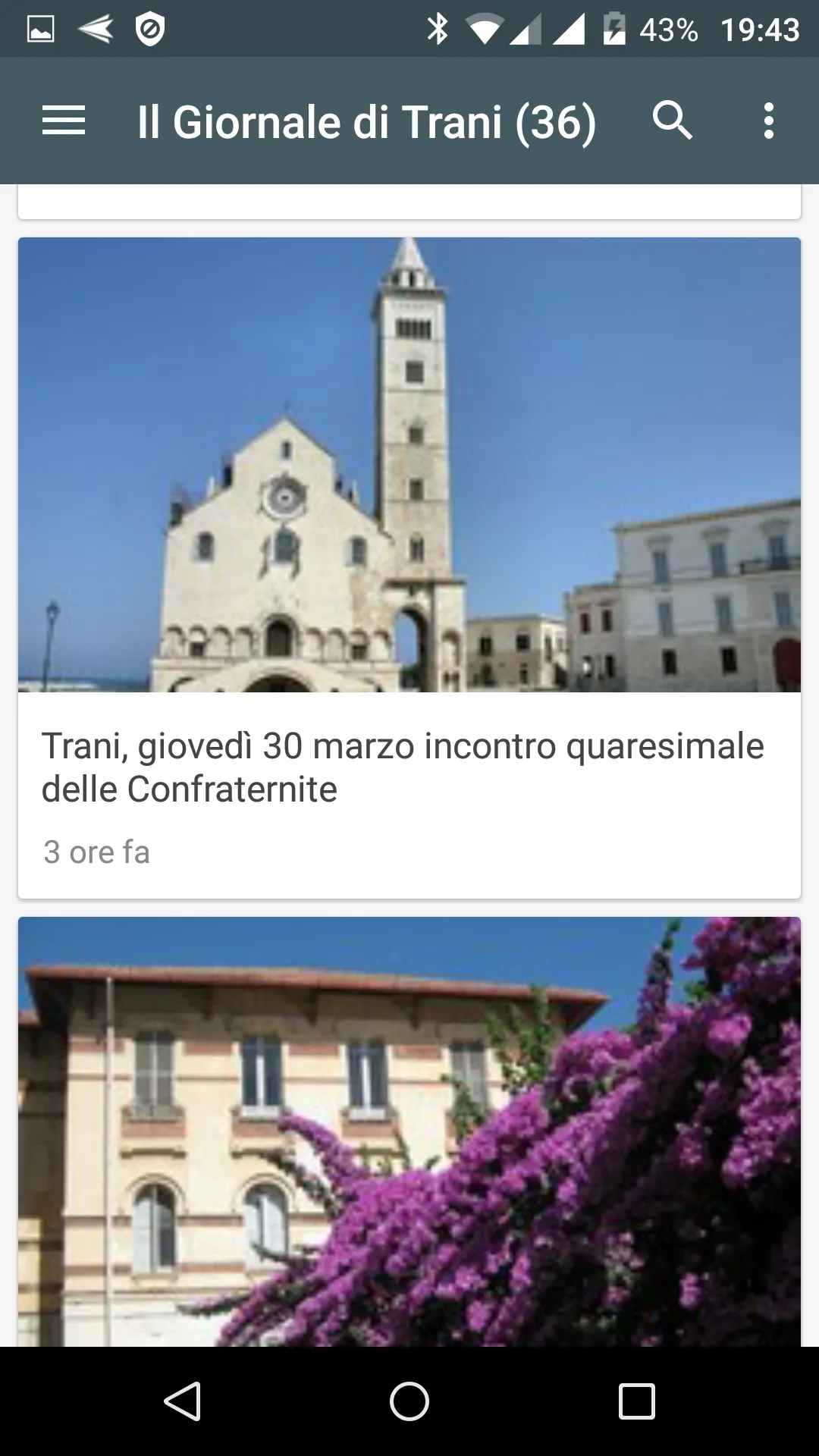 Trani notizie locali | Indus Appstore | Screenshot