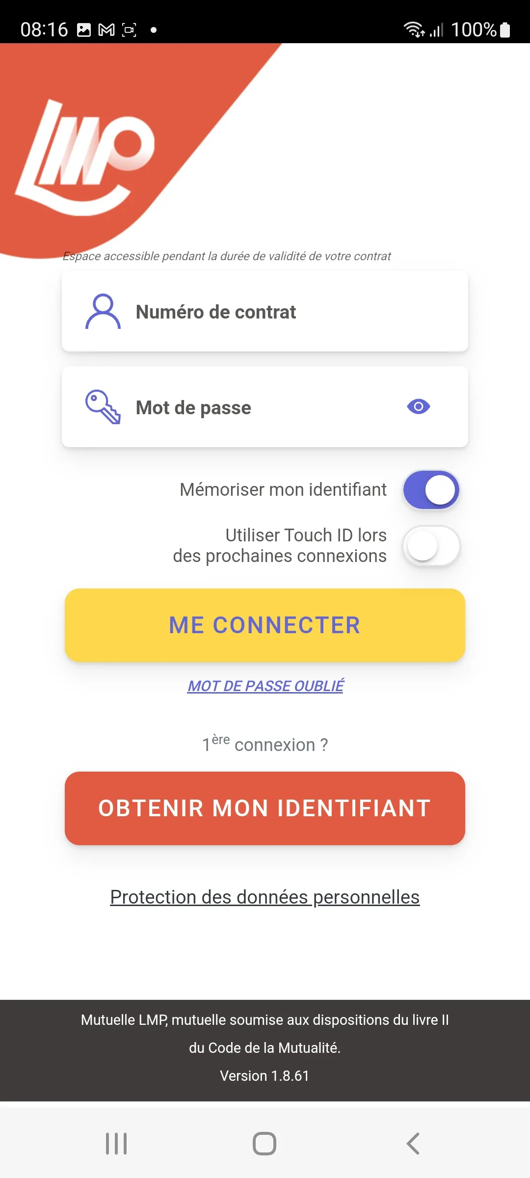 Mutuelle LMP | Indus Appstore | Screenshot