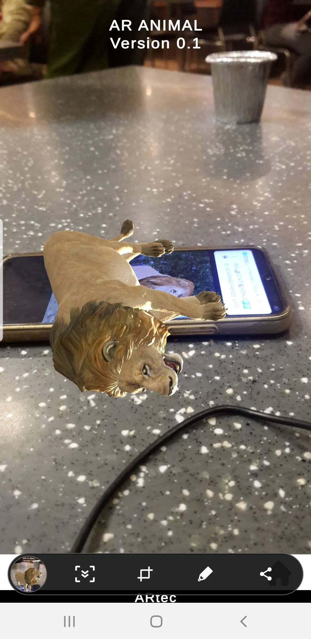 AR Animals | Indus Appstore | Screenshot