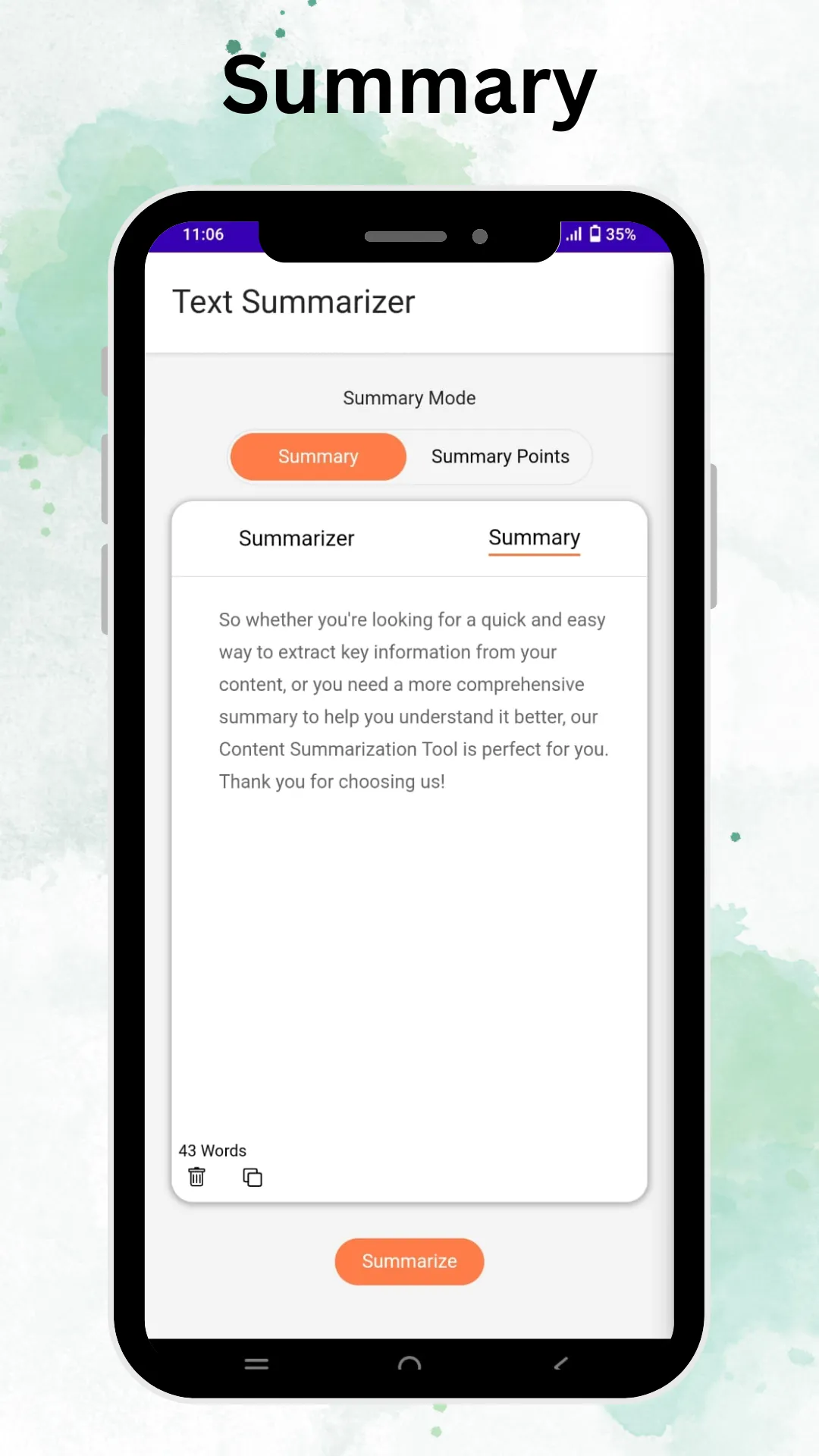 Text Summarizer | Indus Appstore | Screenshot