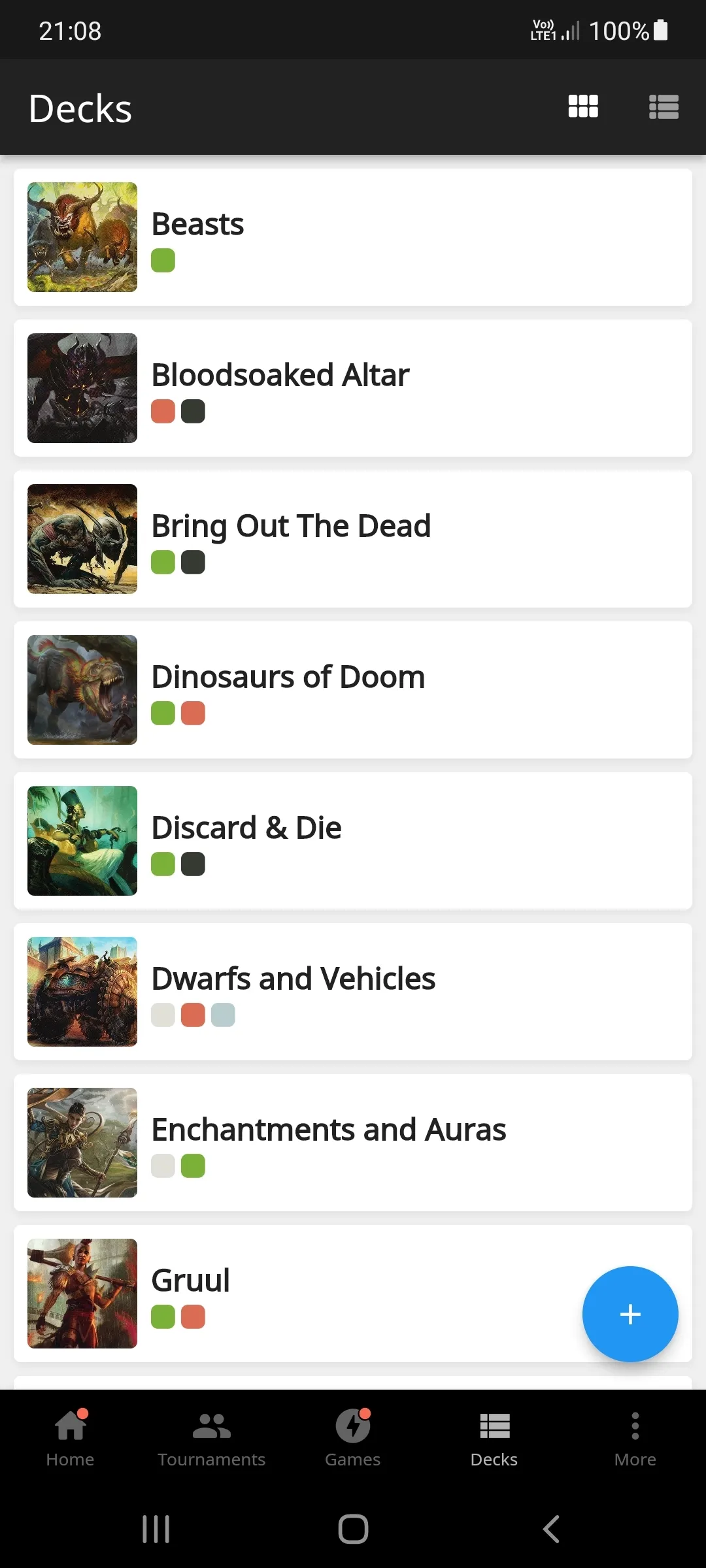 Dexor - MTG deck manager | Indus Appstore | Screenshot