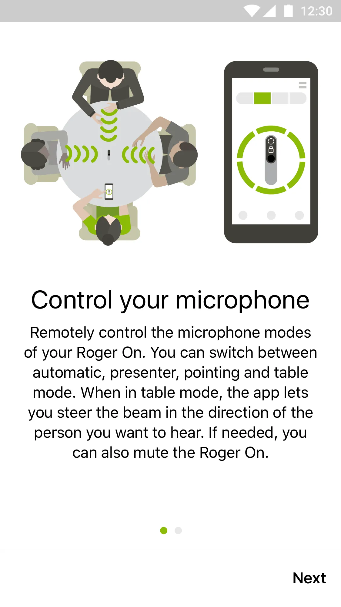 myRogerMic | Indus Appstore | Screenshot