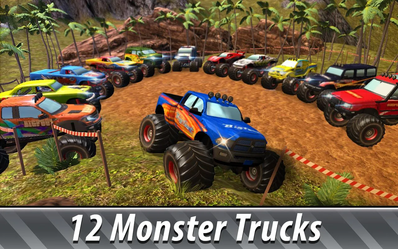 Monster Truck Offroad Rally 3D | Indus Appstore | Screenshot