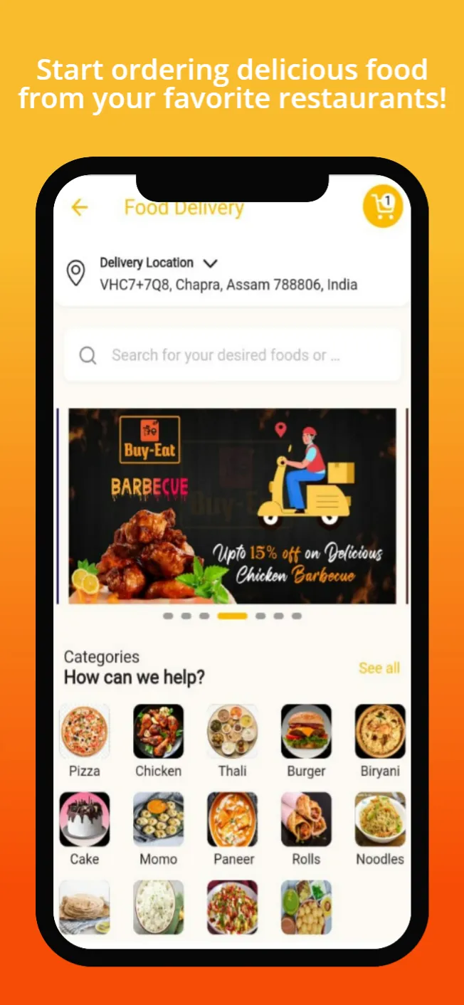 BuyEat-Food & Grocery Delivery | Indus Appstore | Screenshot