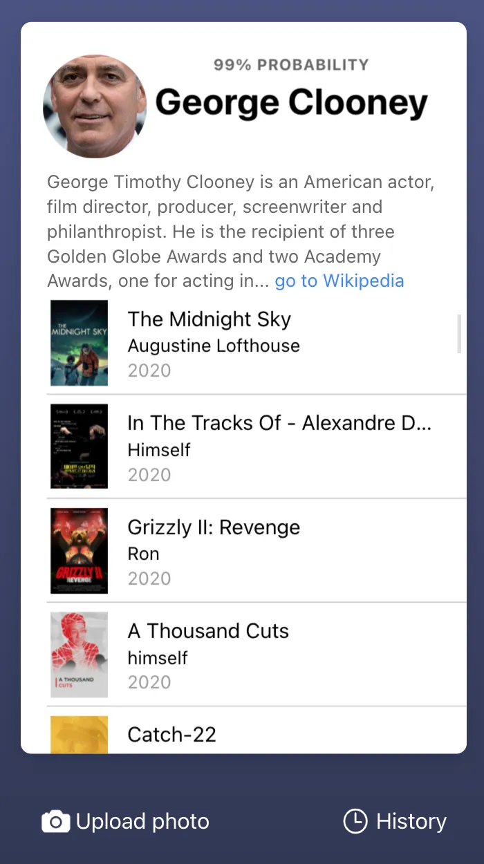 ActorDetector | Indus Appstore | Screenshot