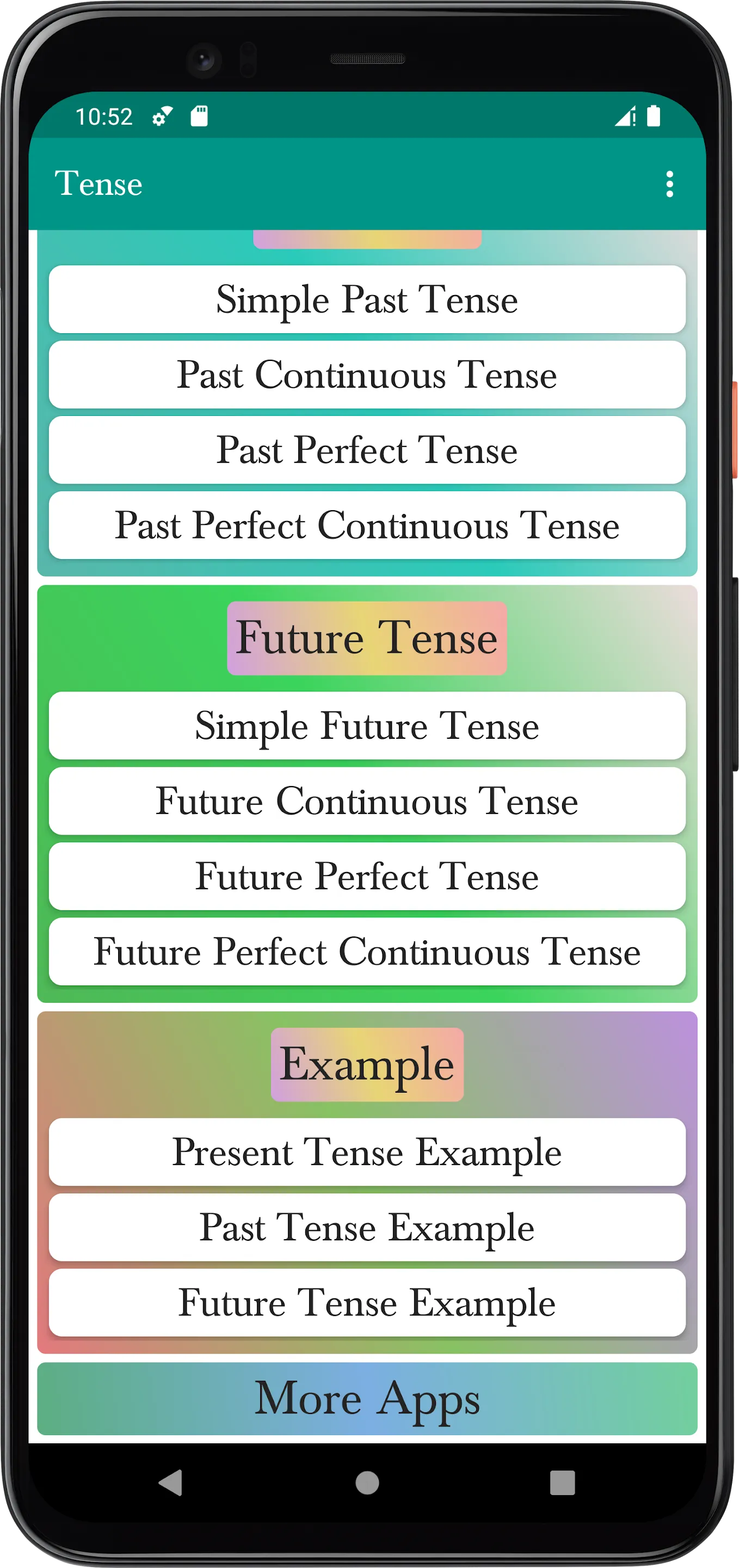 Tense In Hindi | Indus Appstore | Screenshot