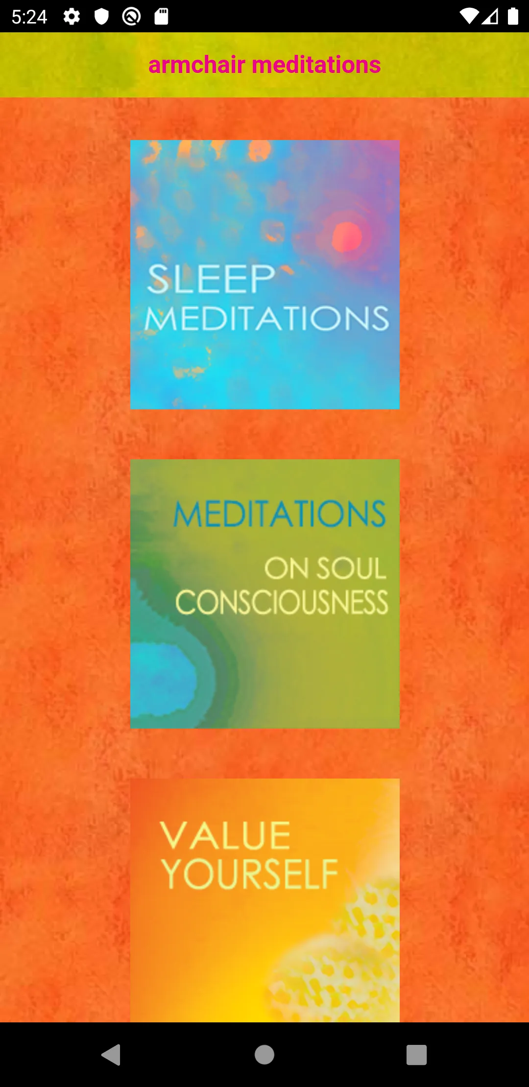 Meditation Lounge | Indus Appstore | Screenshot