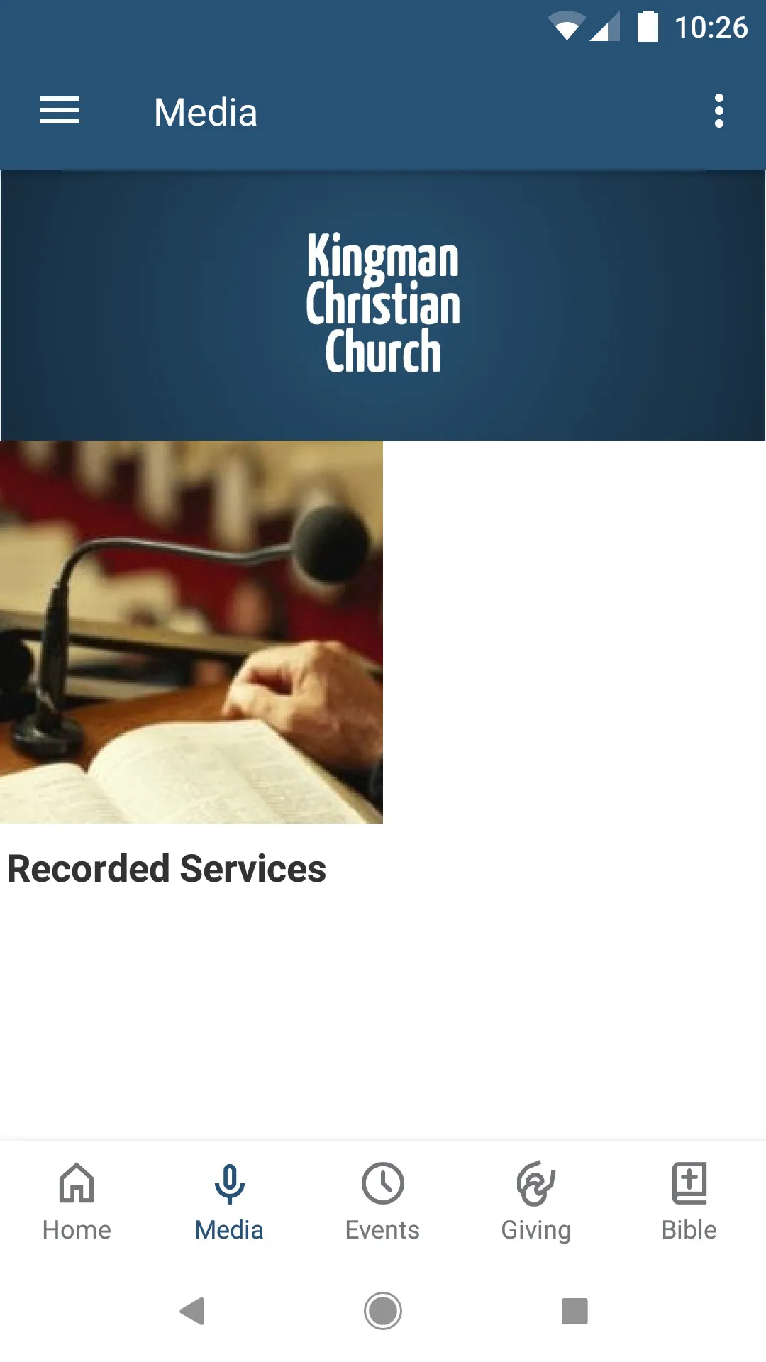 Kingman Christian Church | Indus Appstore | Screenshot